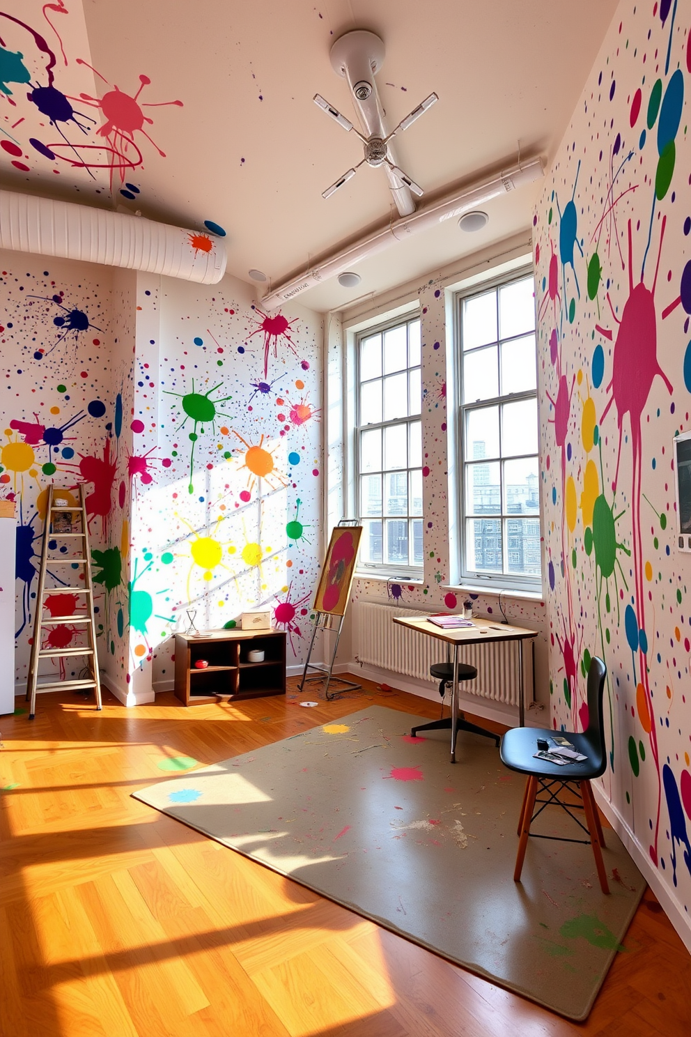 Studio Wall Painting Ideas 18