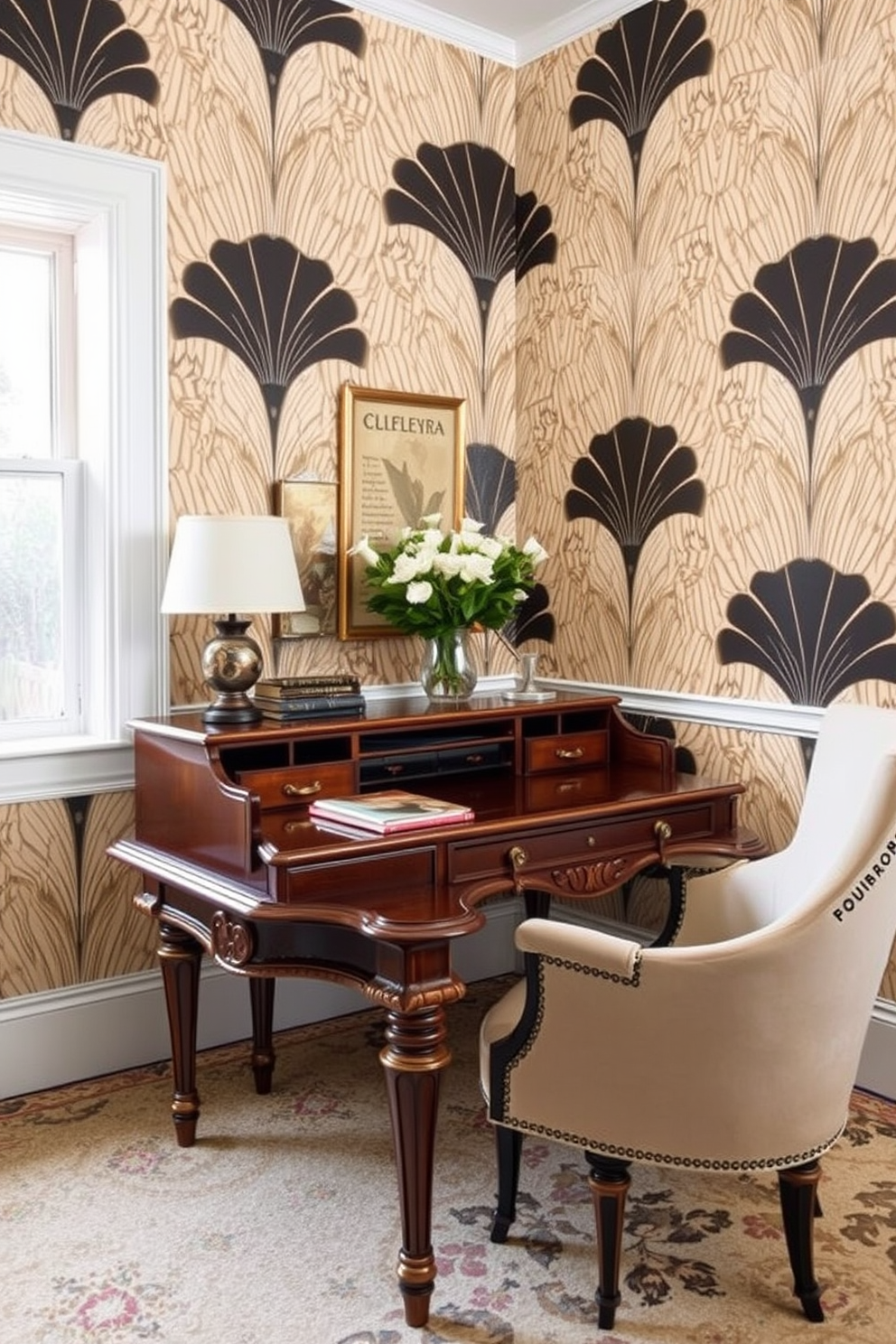 Study Wallpaper Decorating Ideas 27