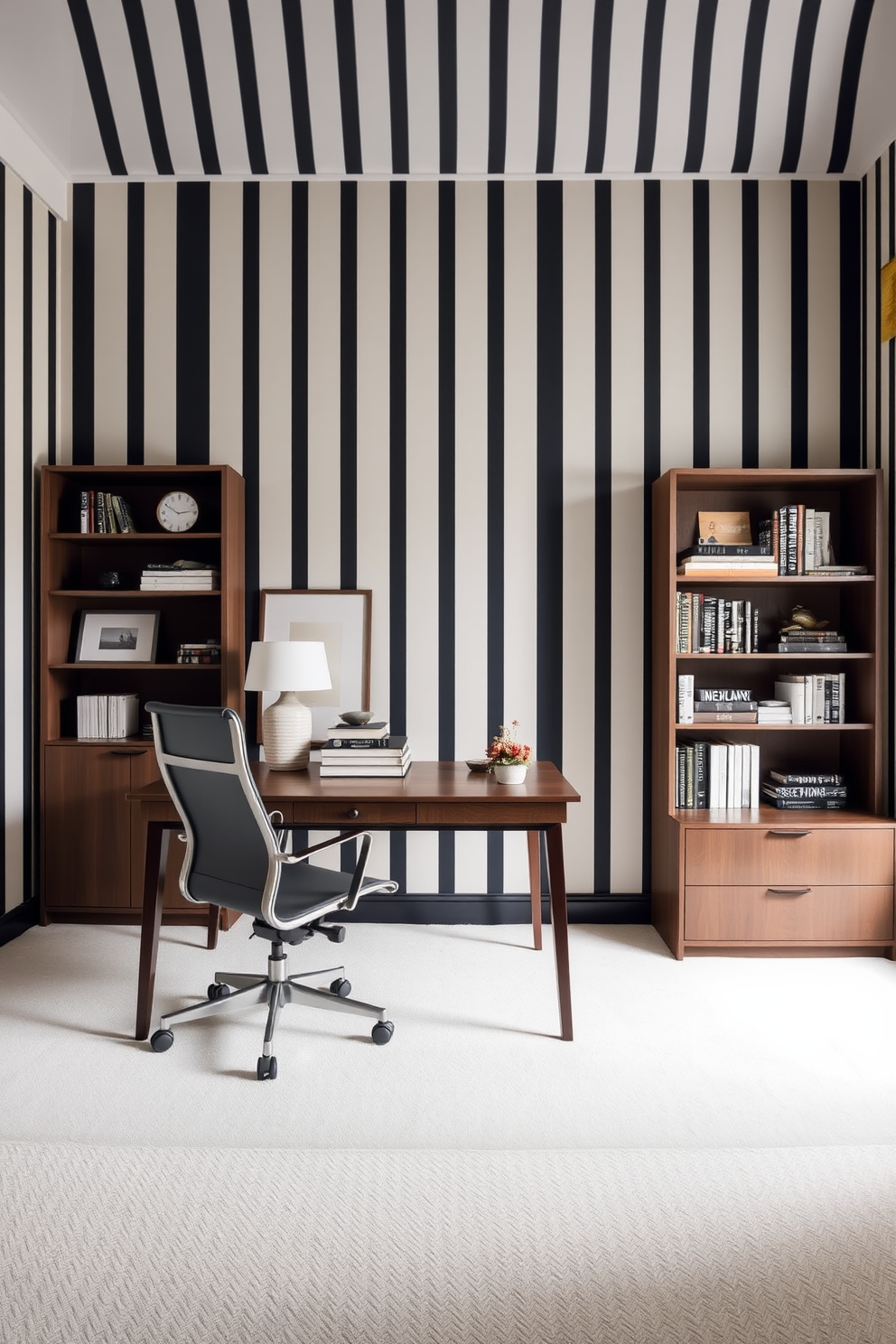 Study Wallpaper Decorating Ideas 4