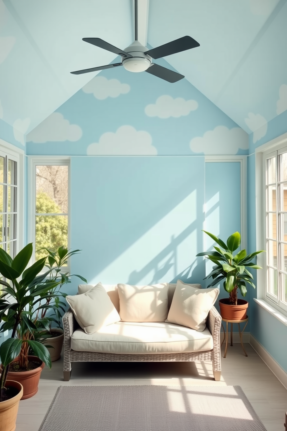 Sunroom Wall Painting Ideas 5