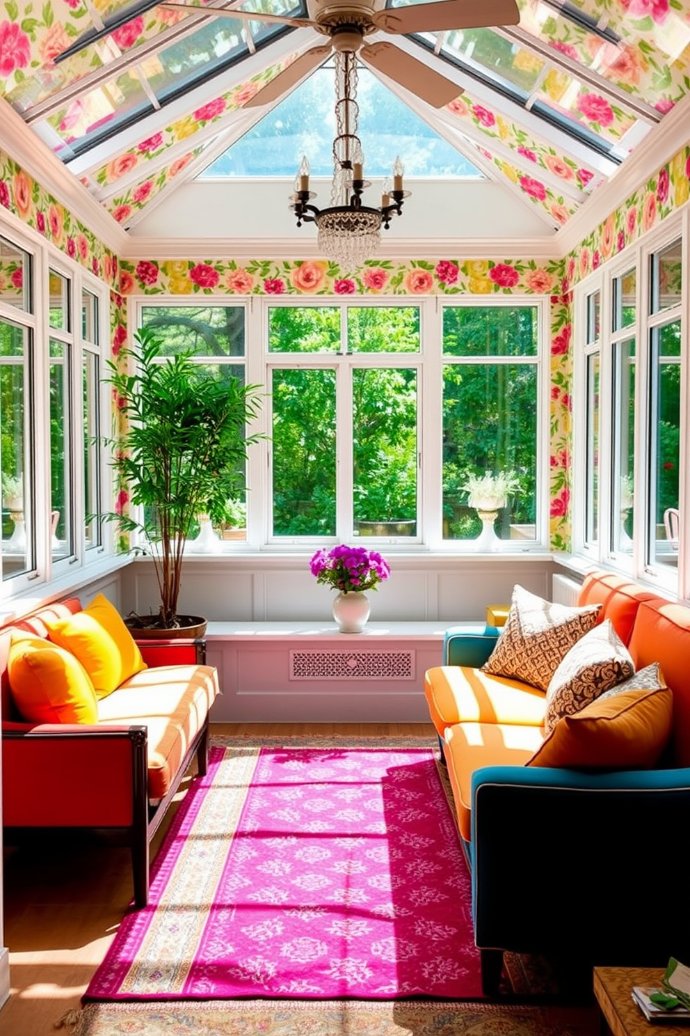 Sunroom Wallpaper Decorating Ideas 10