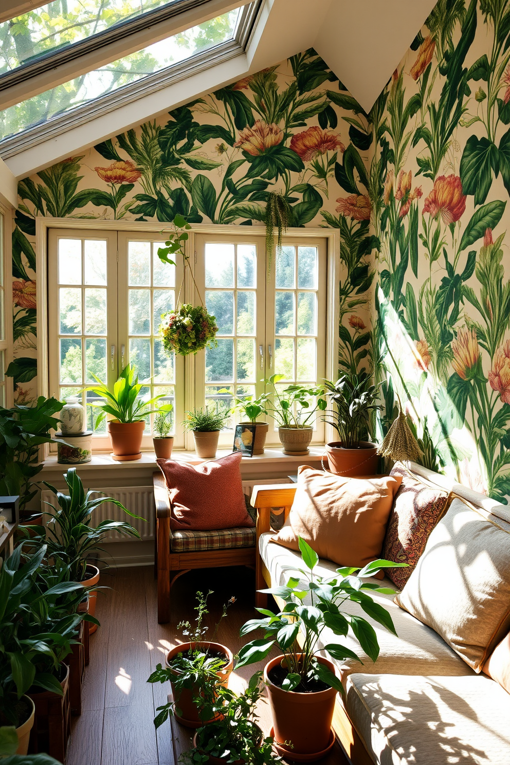 Sunroom Wallpaper Decorating Ideas 11