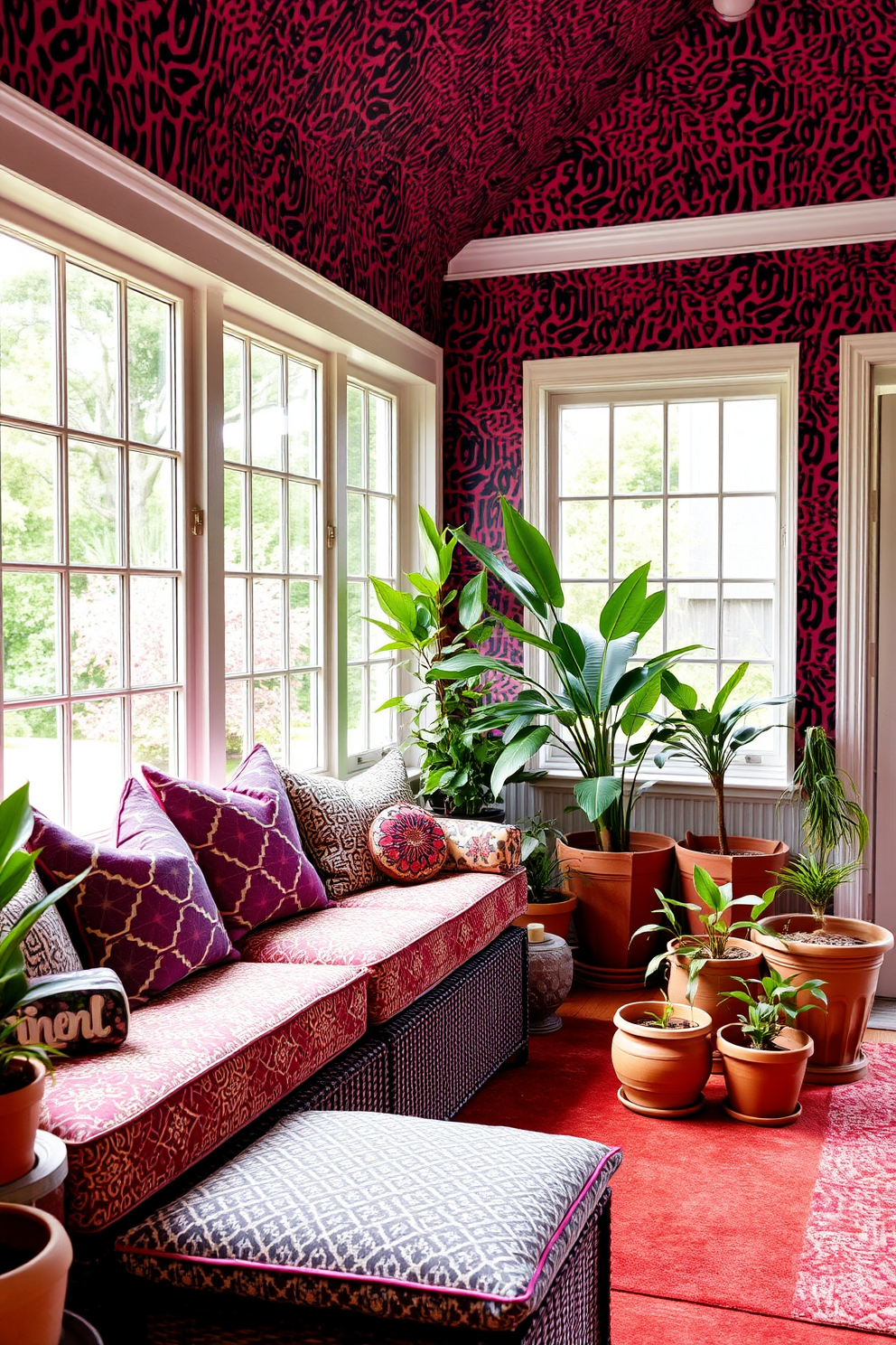 Sunroom Wallpaper Decorating Ideas 20