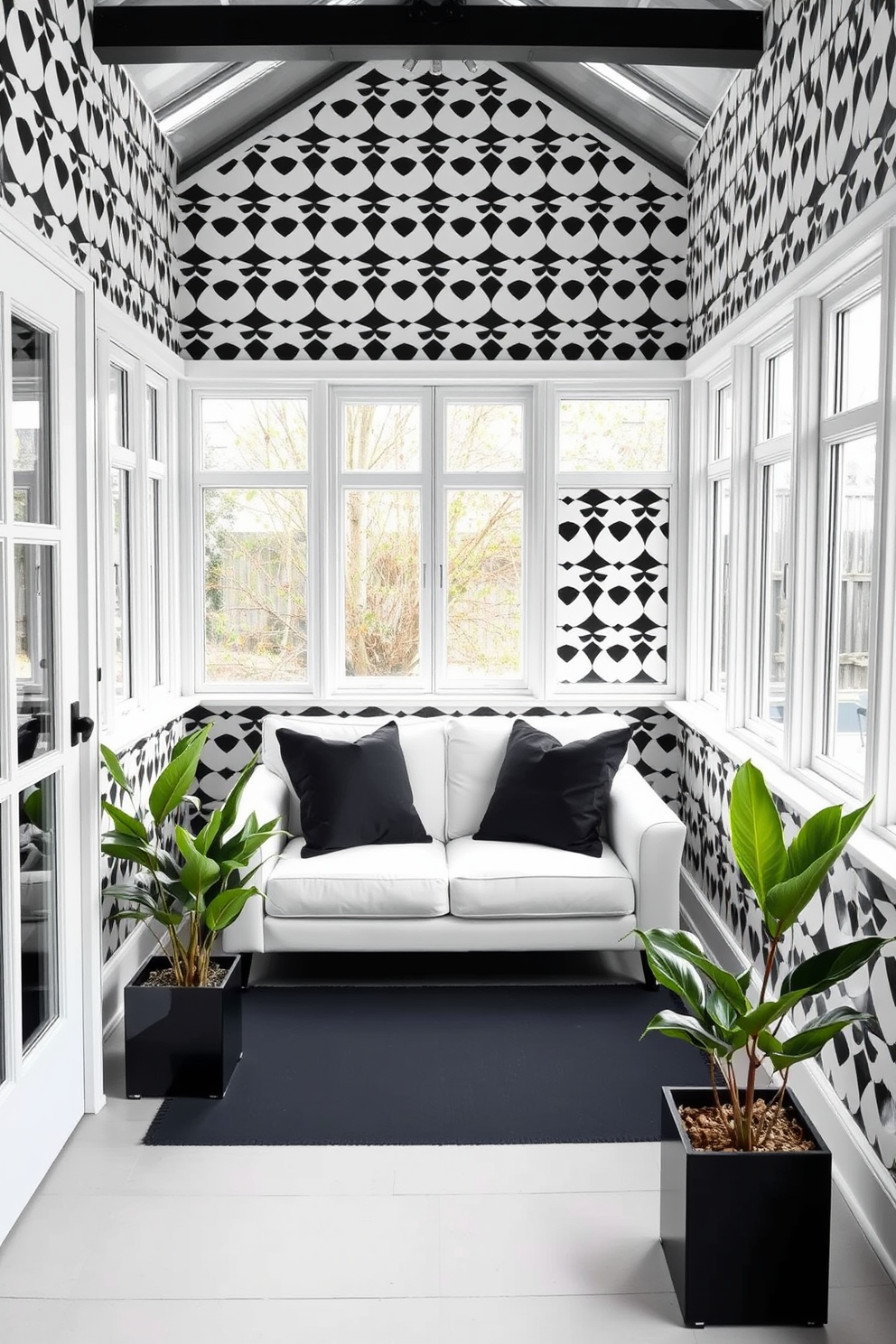 Sunroom Wallpaper Decorating Ideas 24