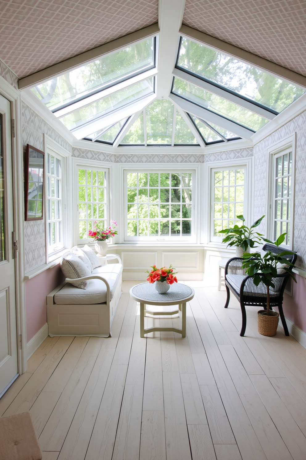 Sunroom Wallpaper Decorating Ideas 25