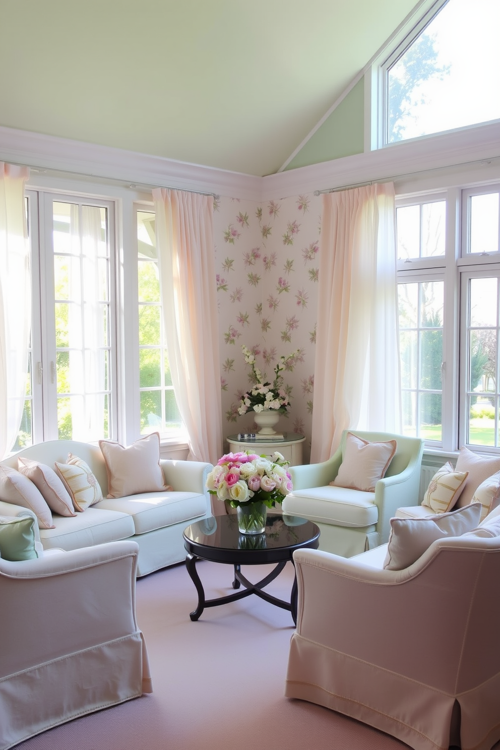 Sunroom Wallpaper Decorating Ideas 3