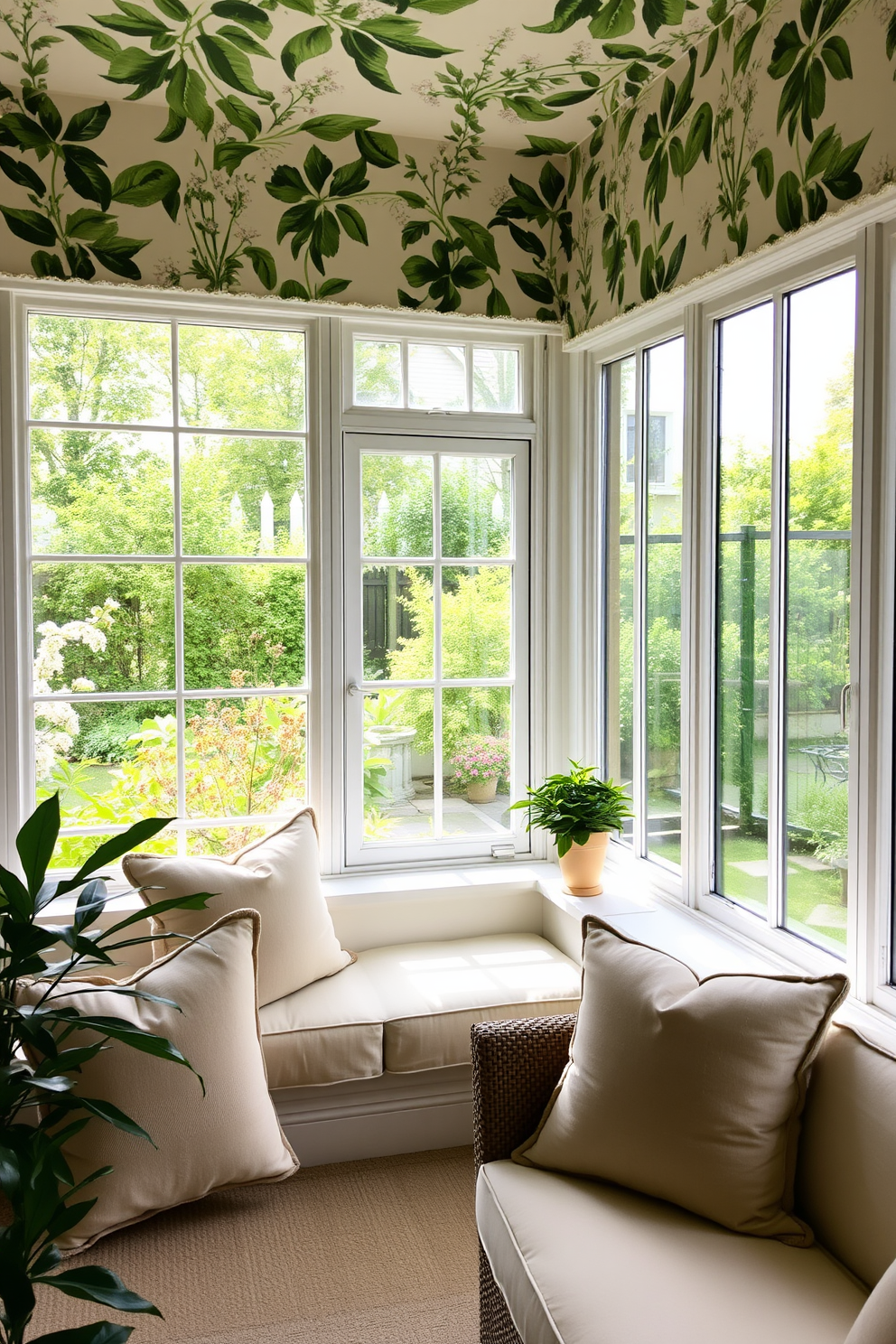 Sunroom Wallpaper Decorating Ideas 5