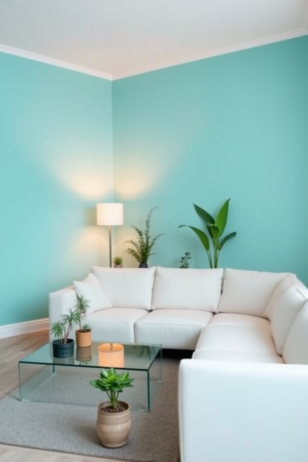 Teal Wallpaper Decorating Ideas 21