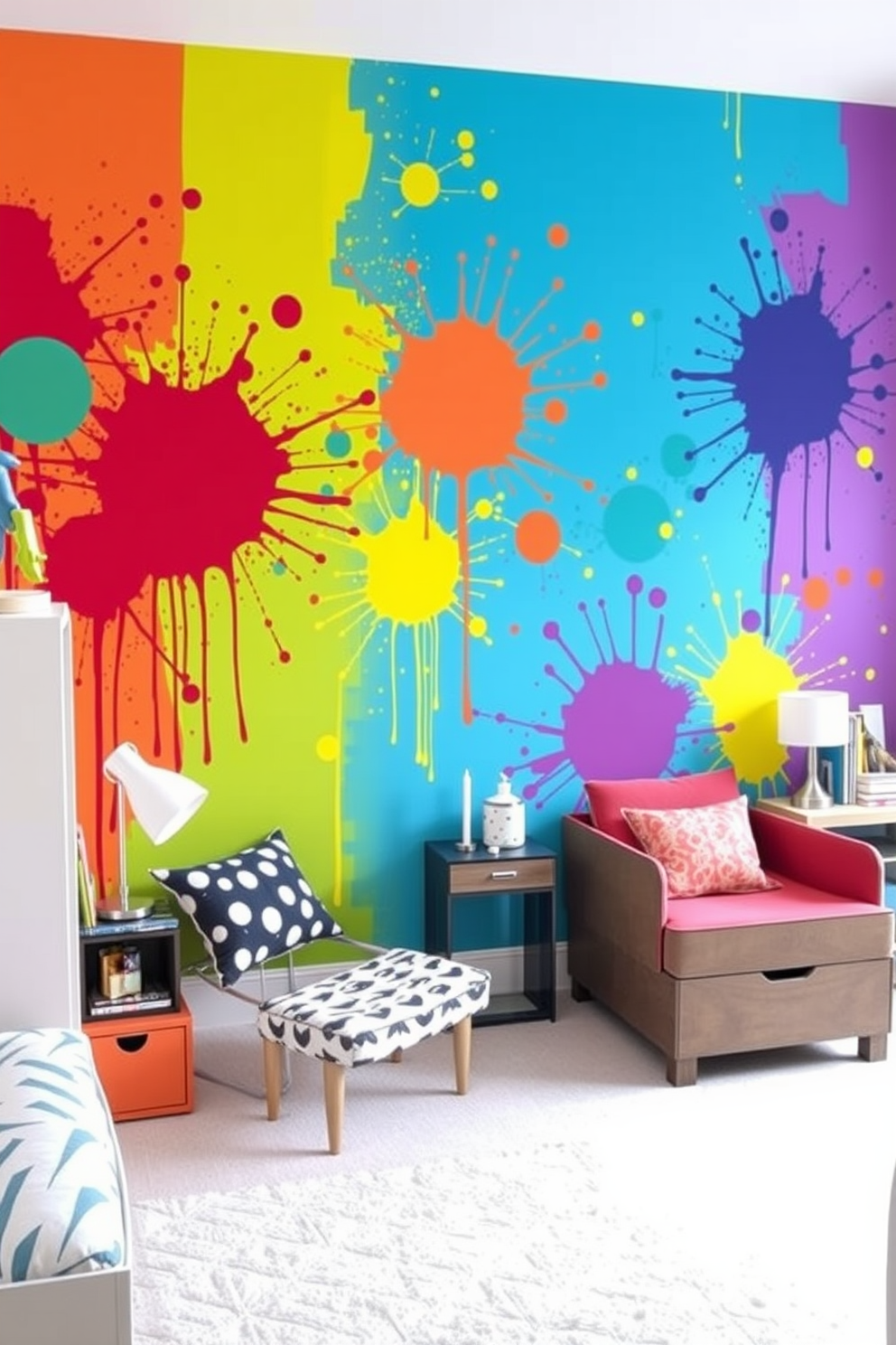 Teen Room Wall Painting Ideas 19