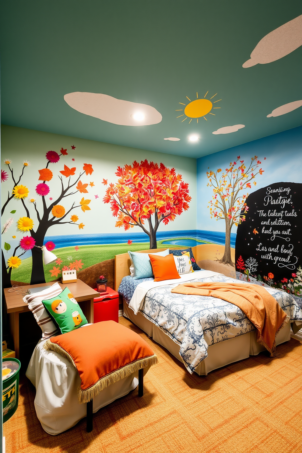 Teen Room Wall Painting Ideas 25