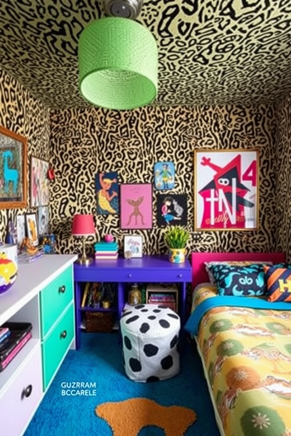 Teen Room Wallpaper Decorating Ideas 12