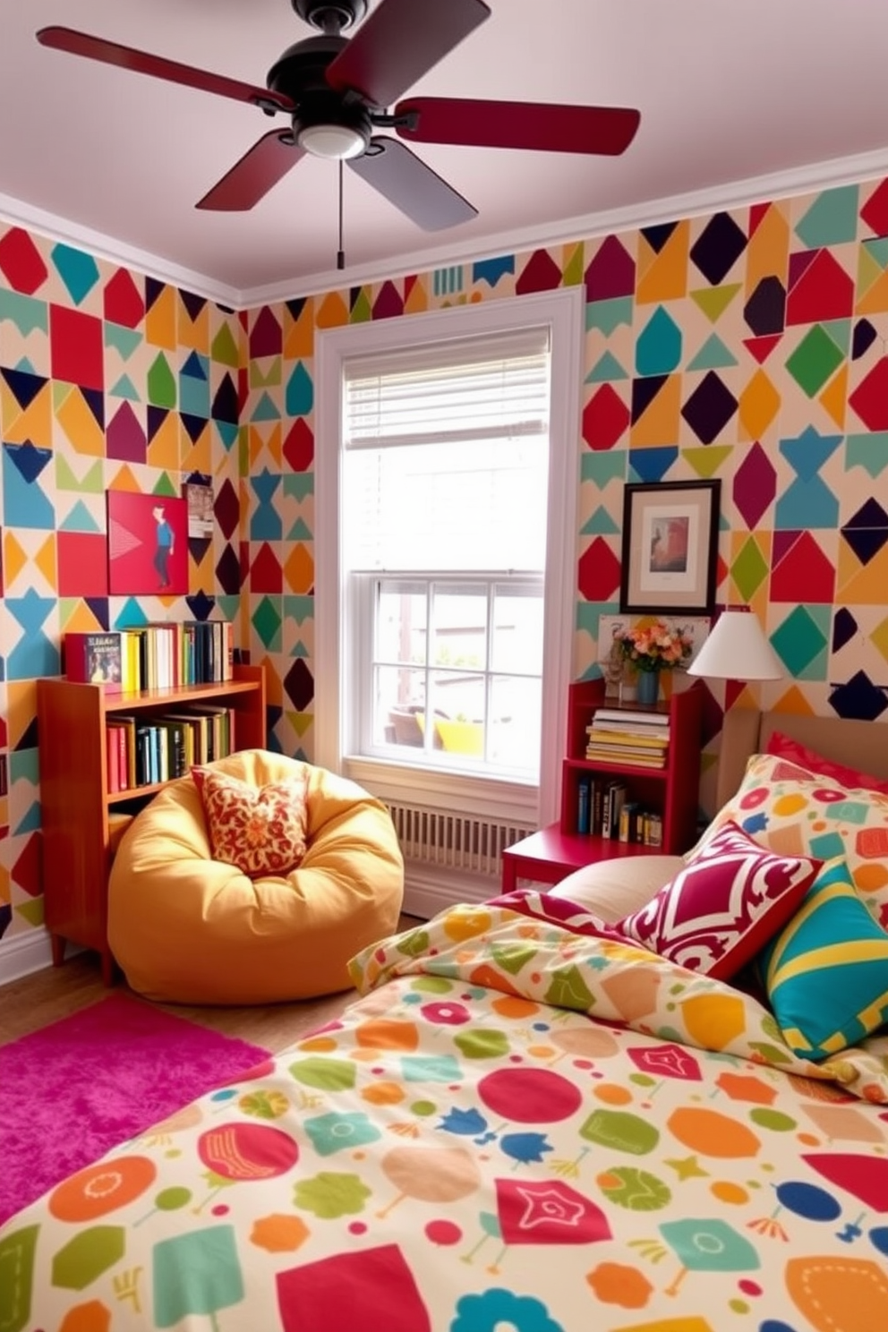 Teen Room Wallpaper Decorating Ideas 14