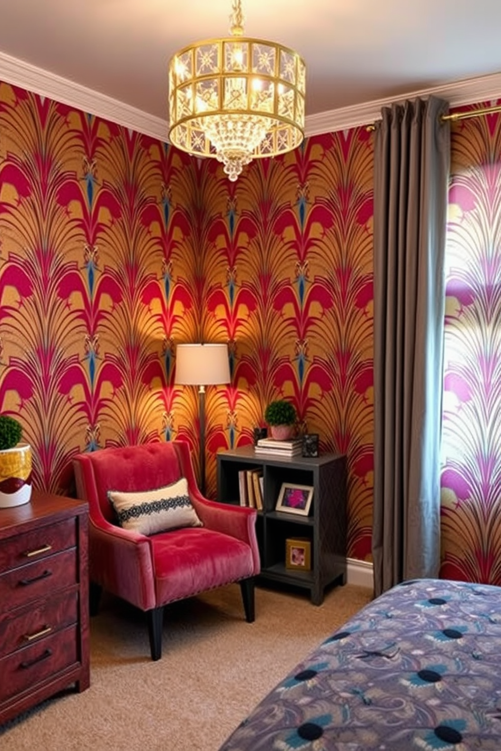 Teen Room Wallpaper Decorating Ideas 21