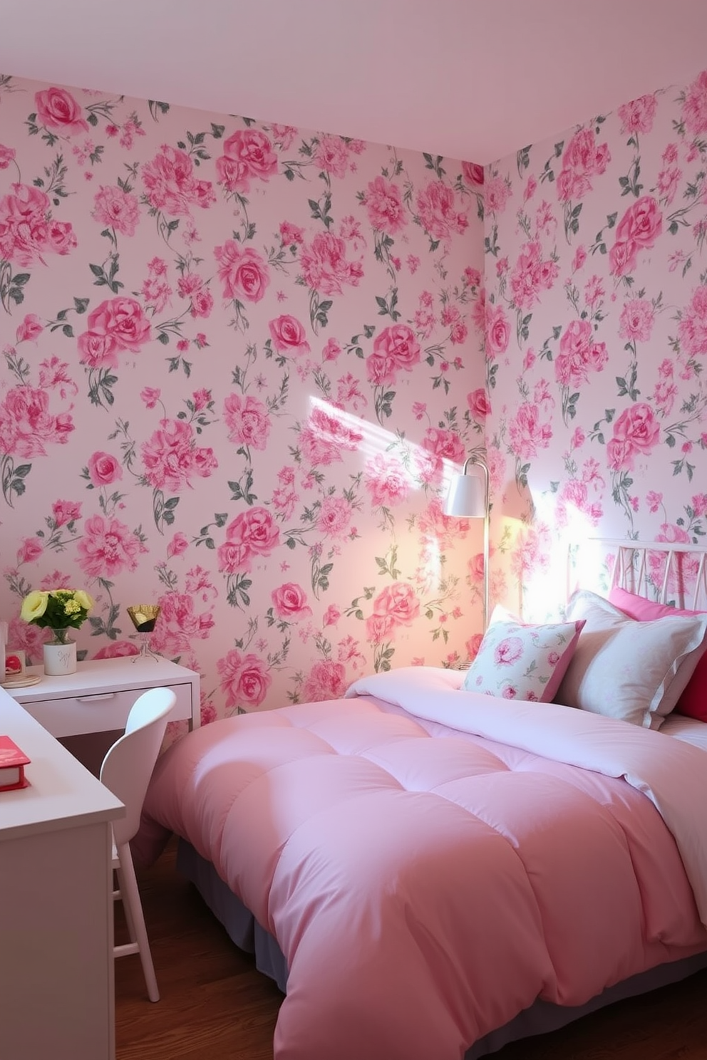 Teen Room Wallpaper Decorating Ideas 6