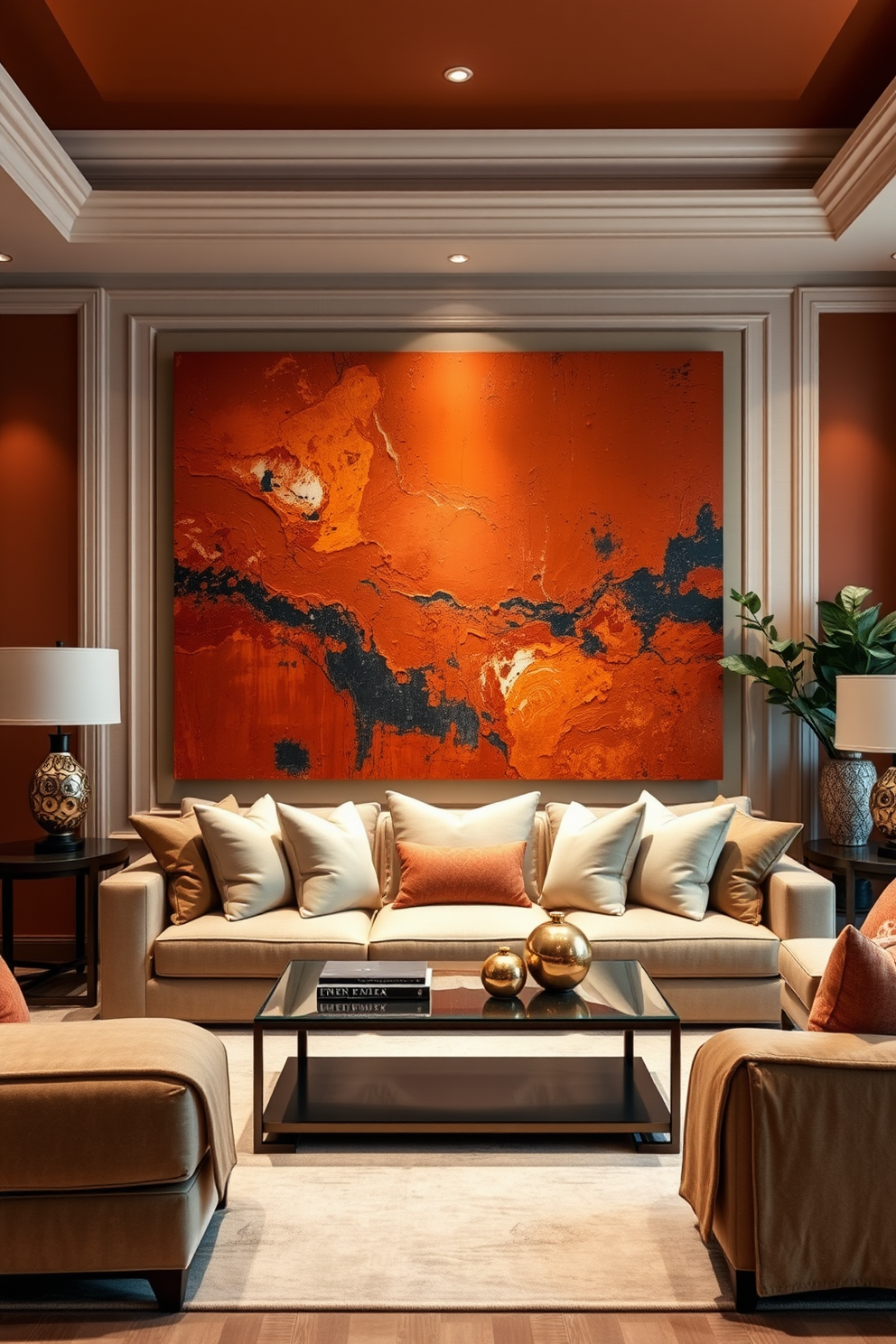 Terracotta Wall Painting Ideas 20