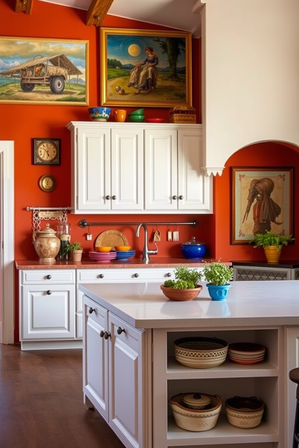 Terracotta Wall Painting Ideas 4