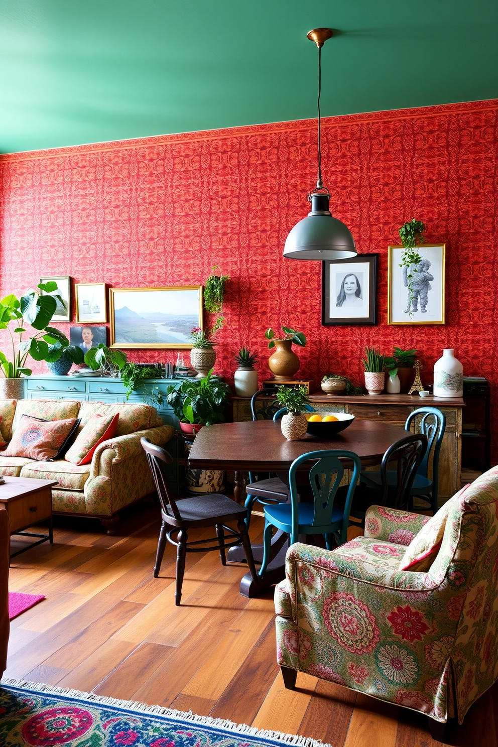 Terracotta Wallpaper Decorating Ideas 15