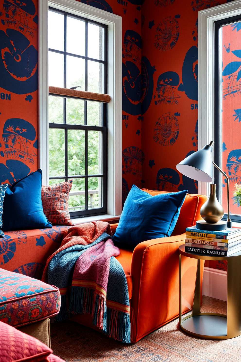 Terracotta Wallpaper Decorating Ideas 28