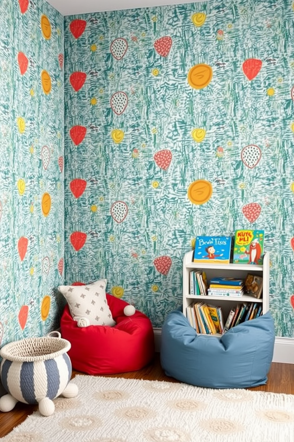 Textured Wallpaper Decorating Ideas 19