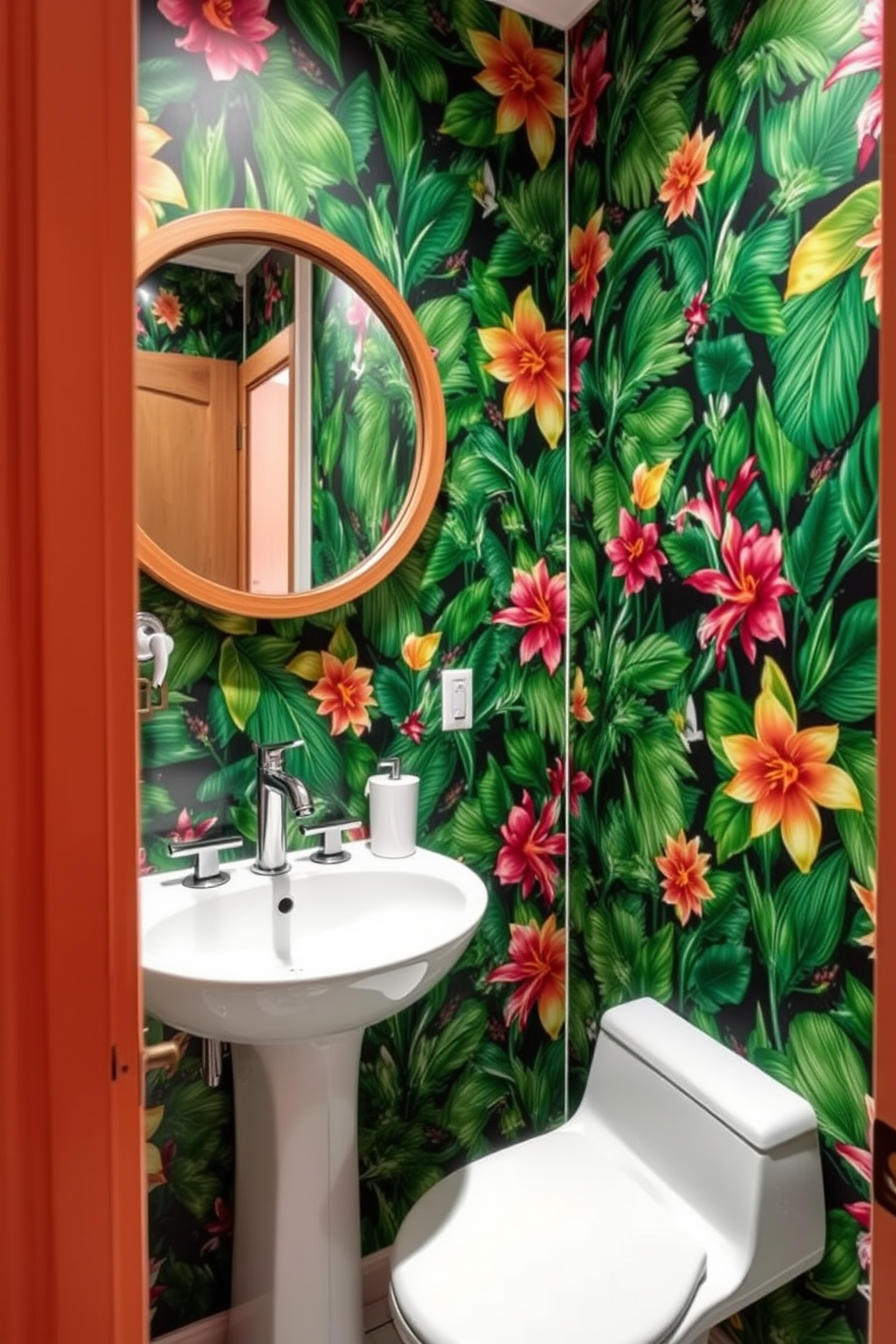 Tropical Wallpaper Decorating Ideas 2