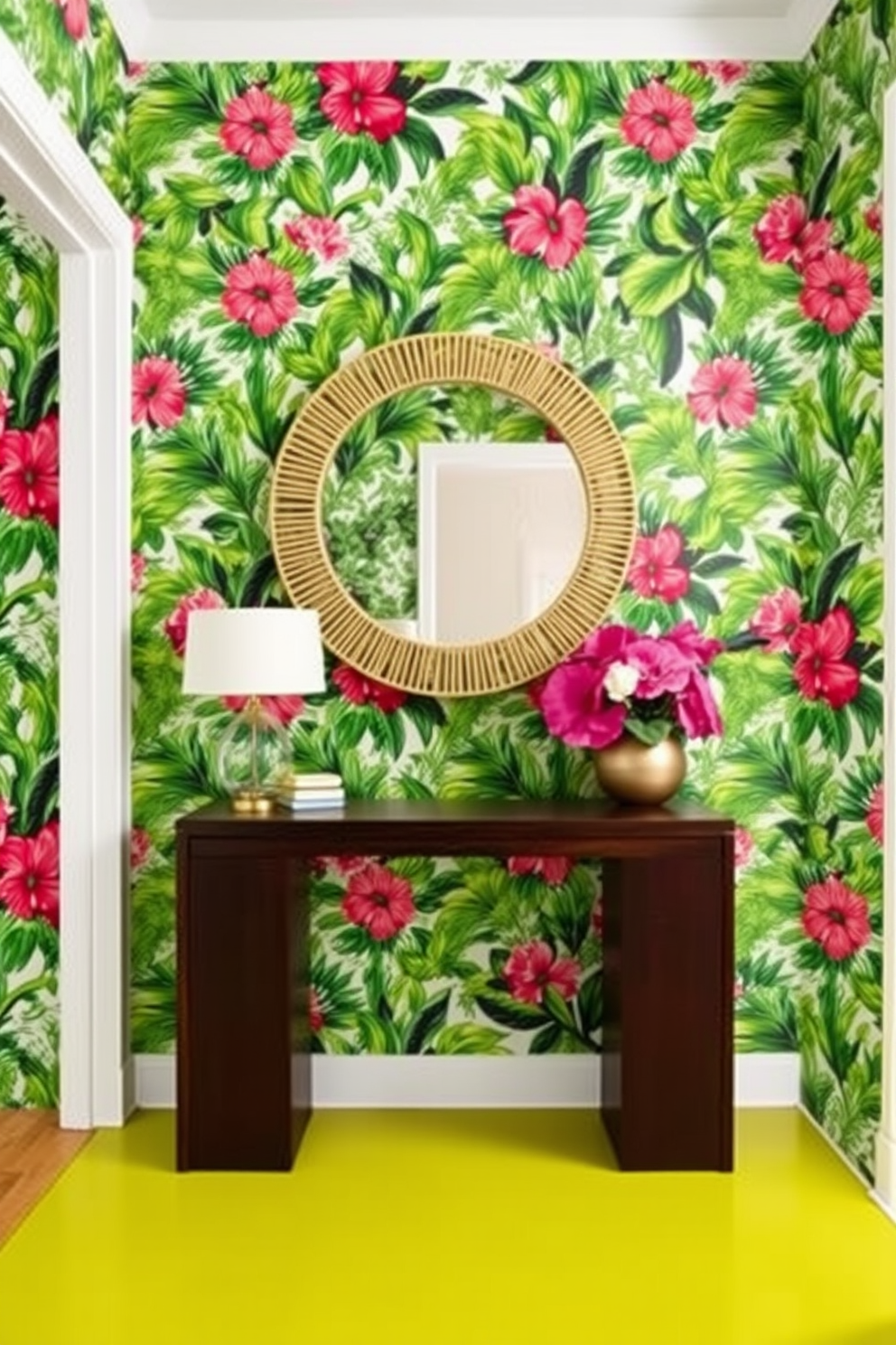 Tropical Wallpaper Decorating Ideas 27