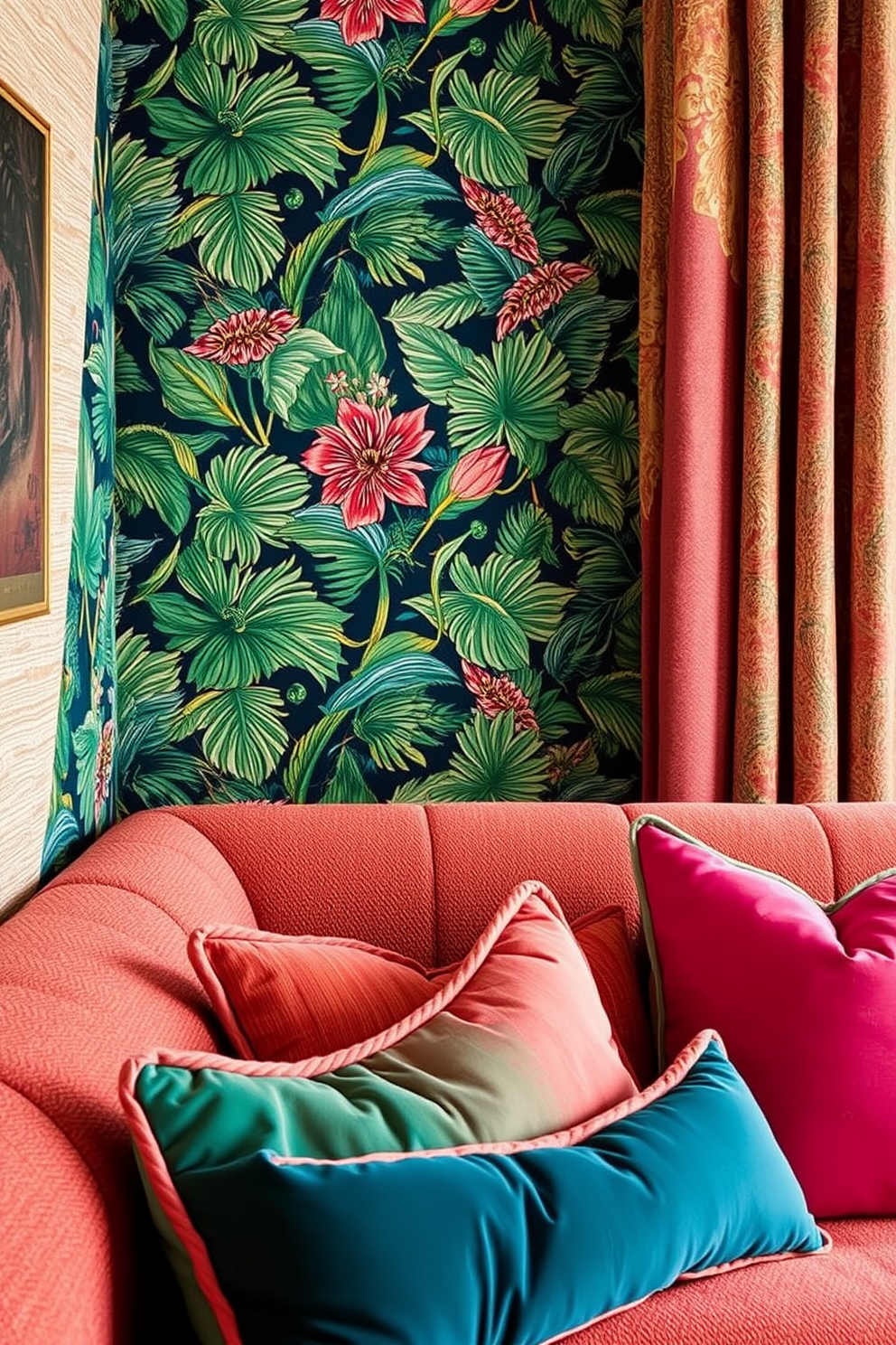 Tropical Wallpaper Decorating Ideas 4