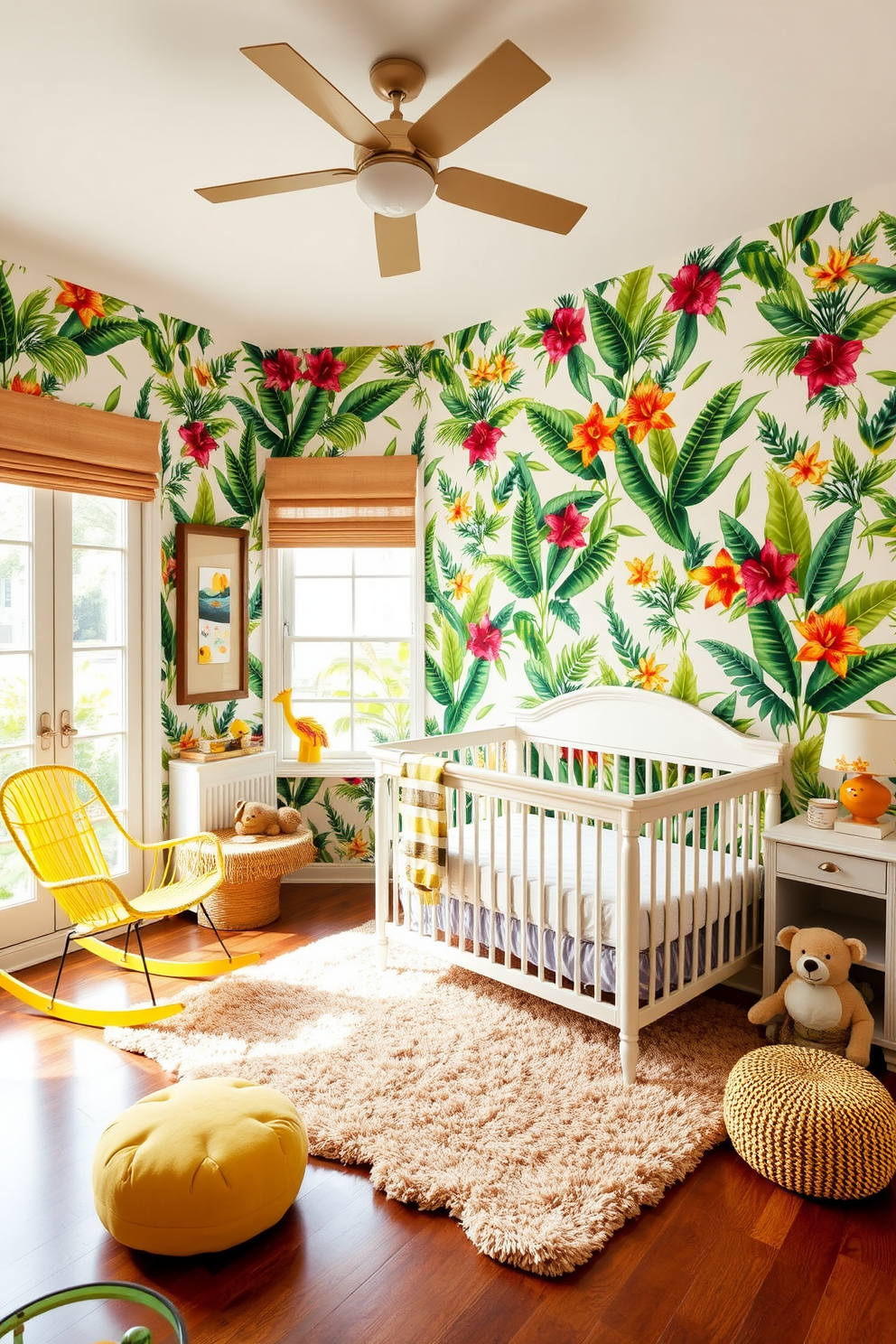 Tropical Wallpaper Decorating Ideas 6