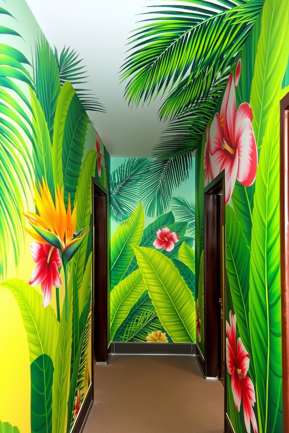 Tropical Wallpaper Decorating Ideas 8