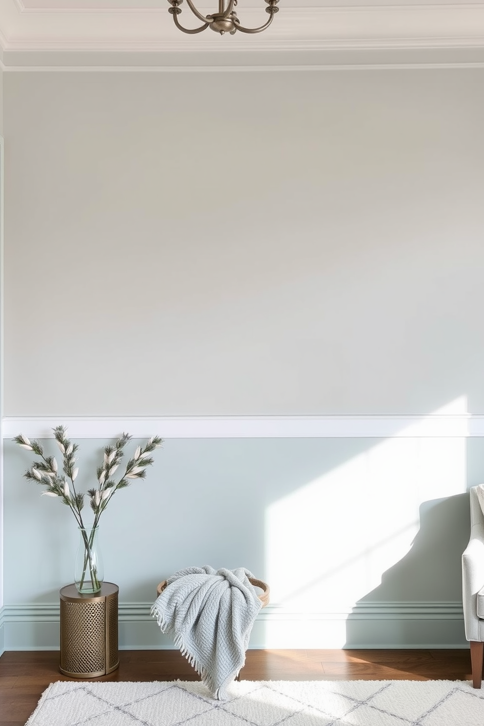 Two Tone Wall Painting Ideas 22