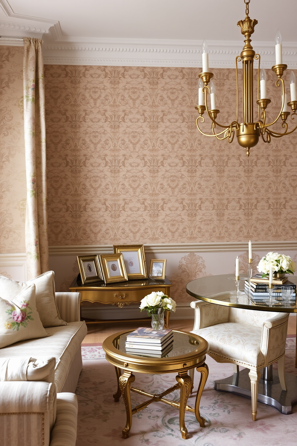 Vintage Wallpaper Decorating Ideas 11