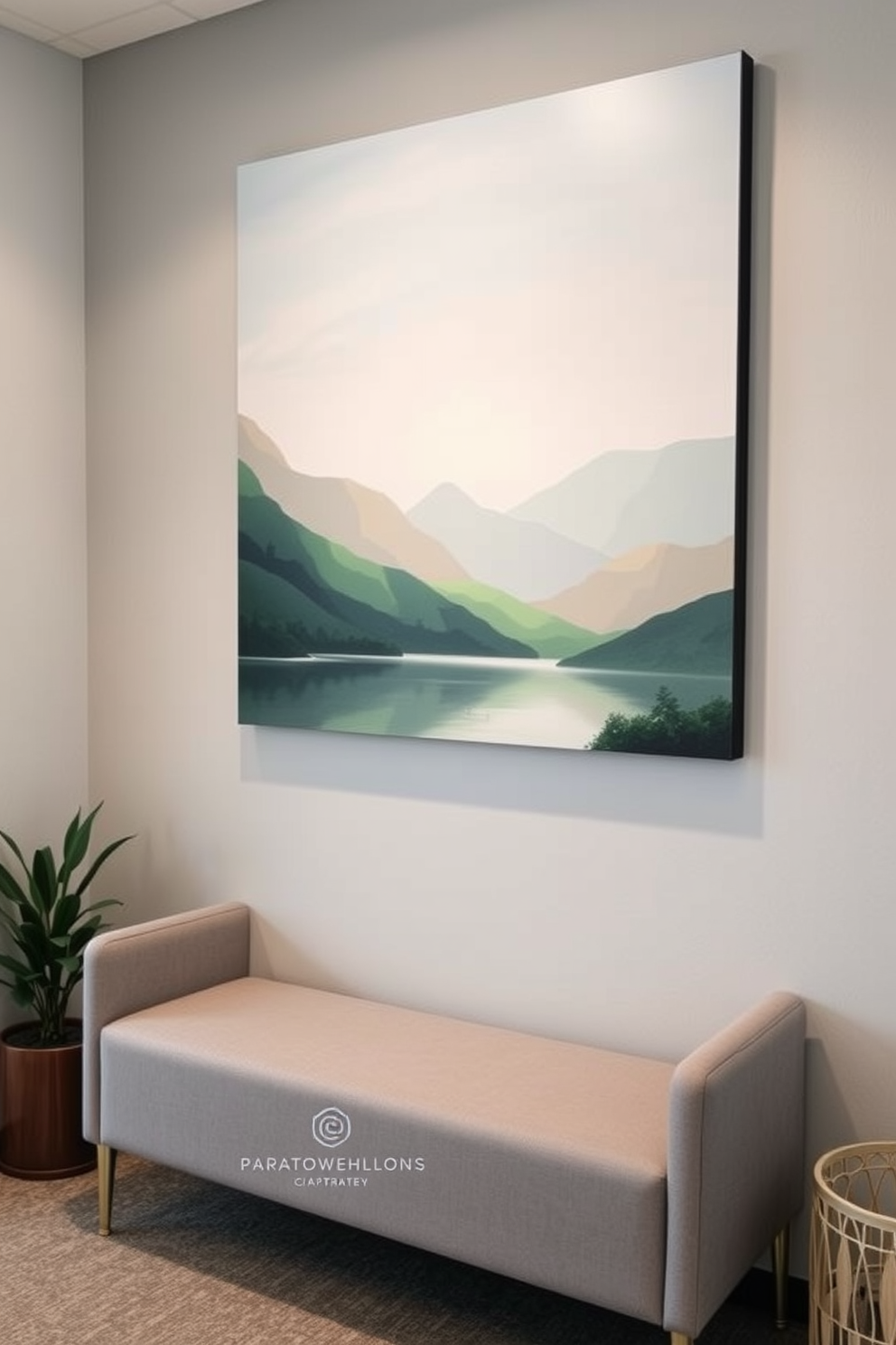 Waiting Room Wall Painting Ideas 1