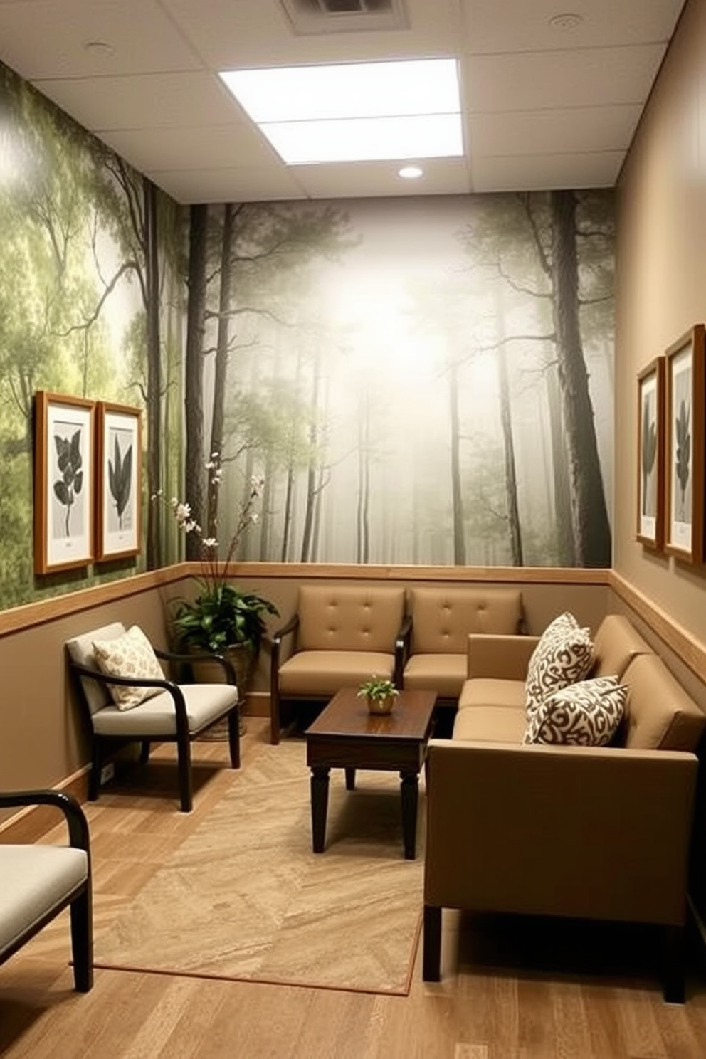 Waiting Room Wall Painting Ideas 26