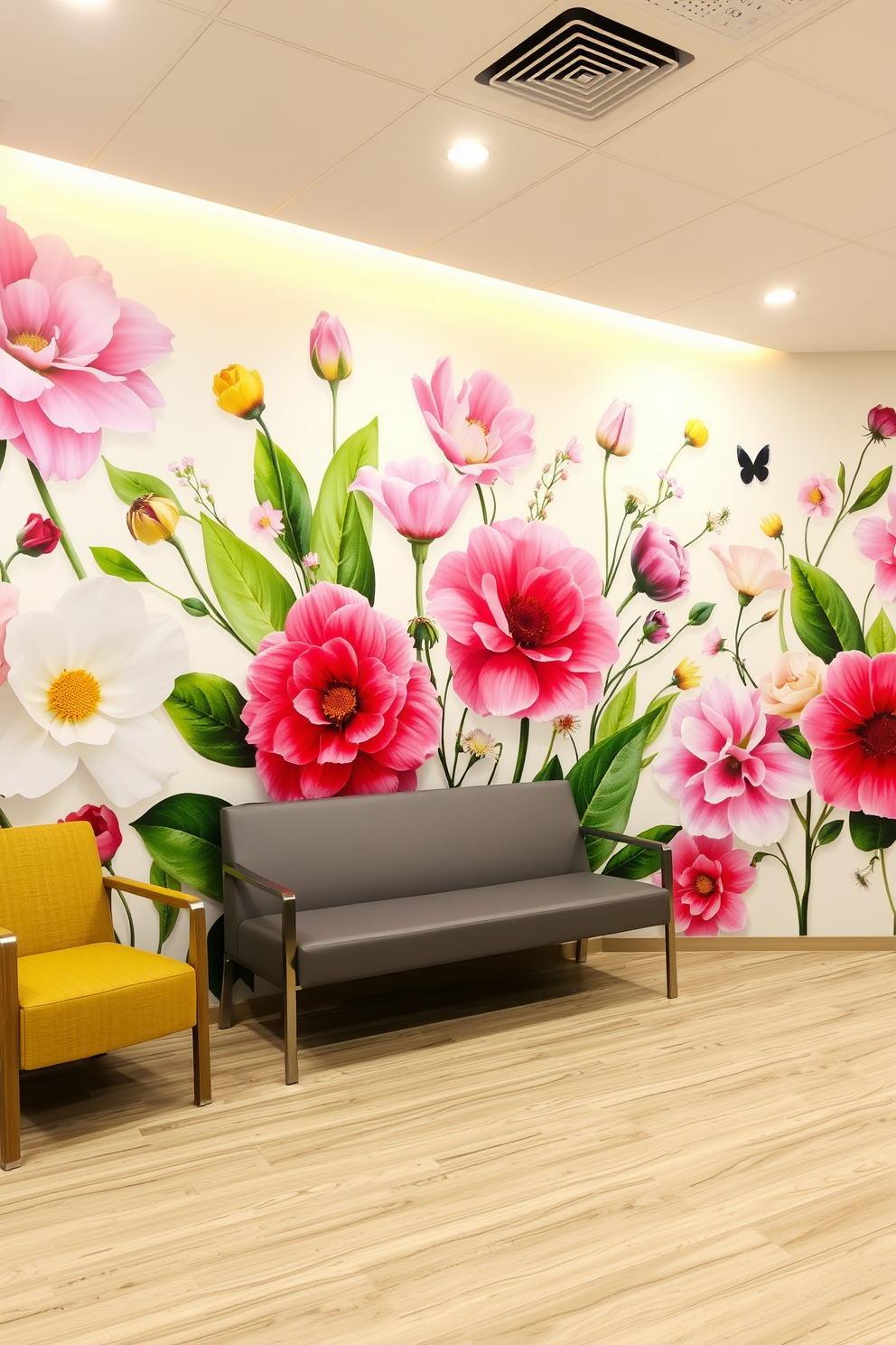 Waiting Room Wall Painting Ideas 8