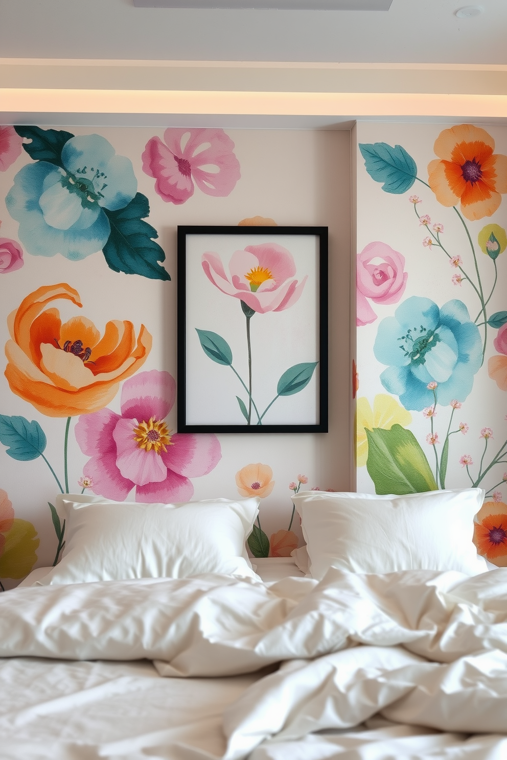 Watercolor Wall Painting Ideas 4