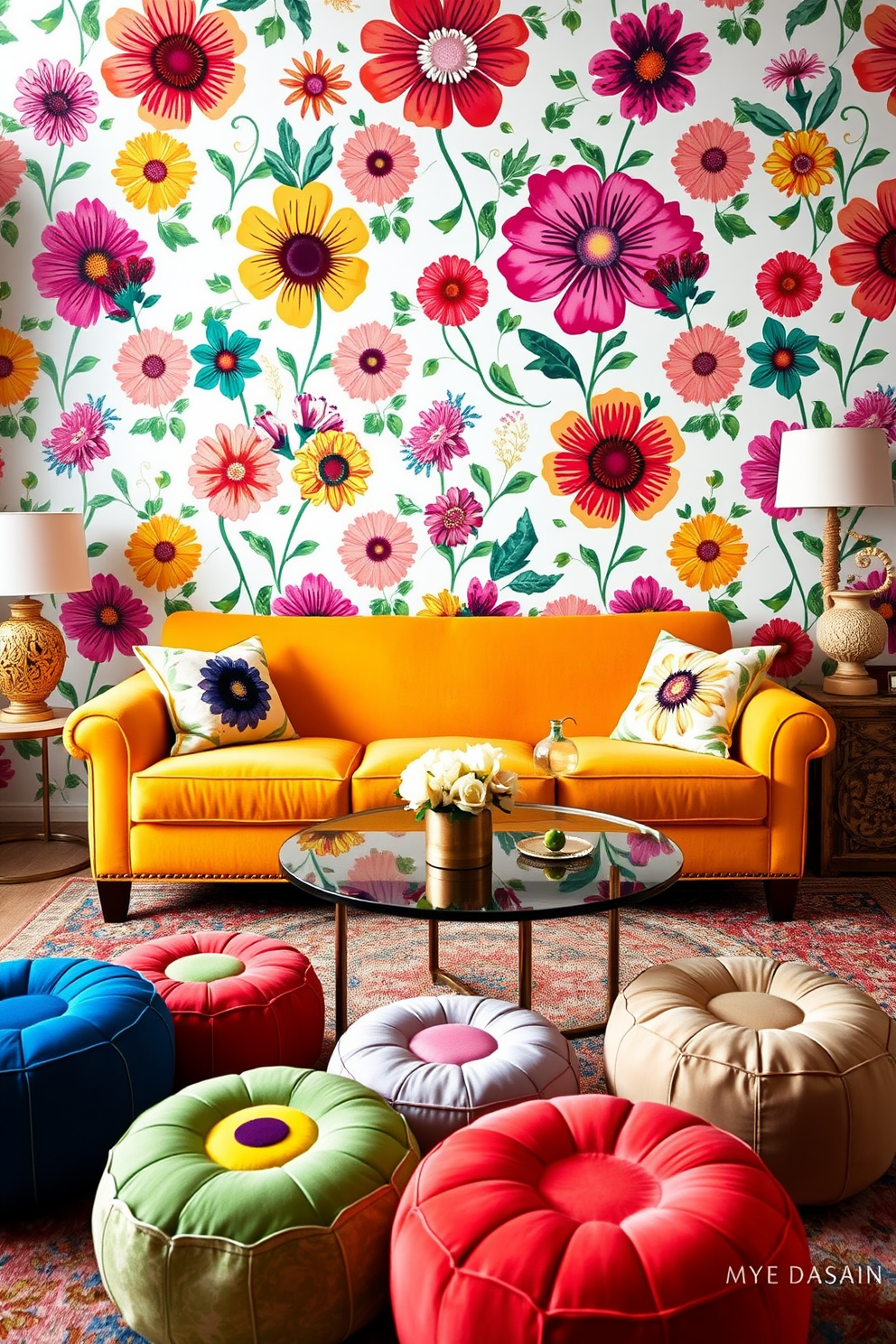 Whimsical Wallpaper Decorating Ideas 1