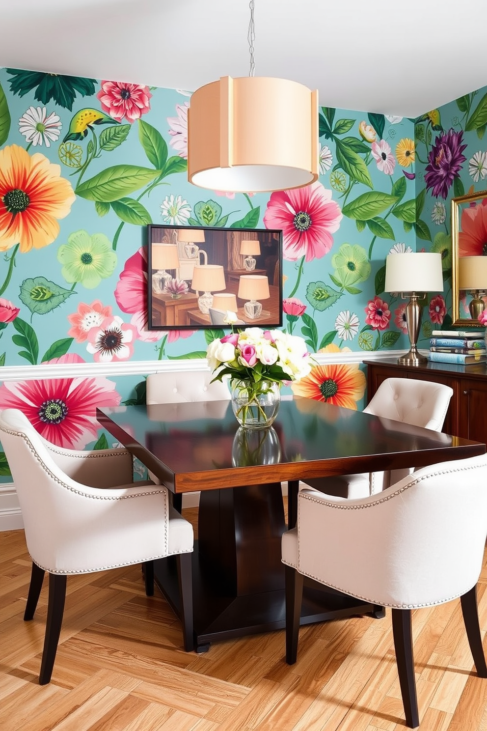 Whimsical Wallpaper Decorating Ideas 18