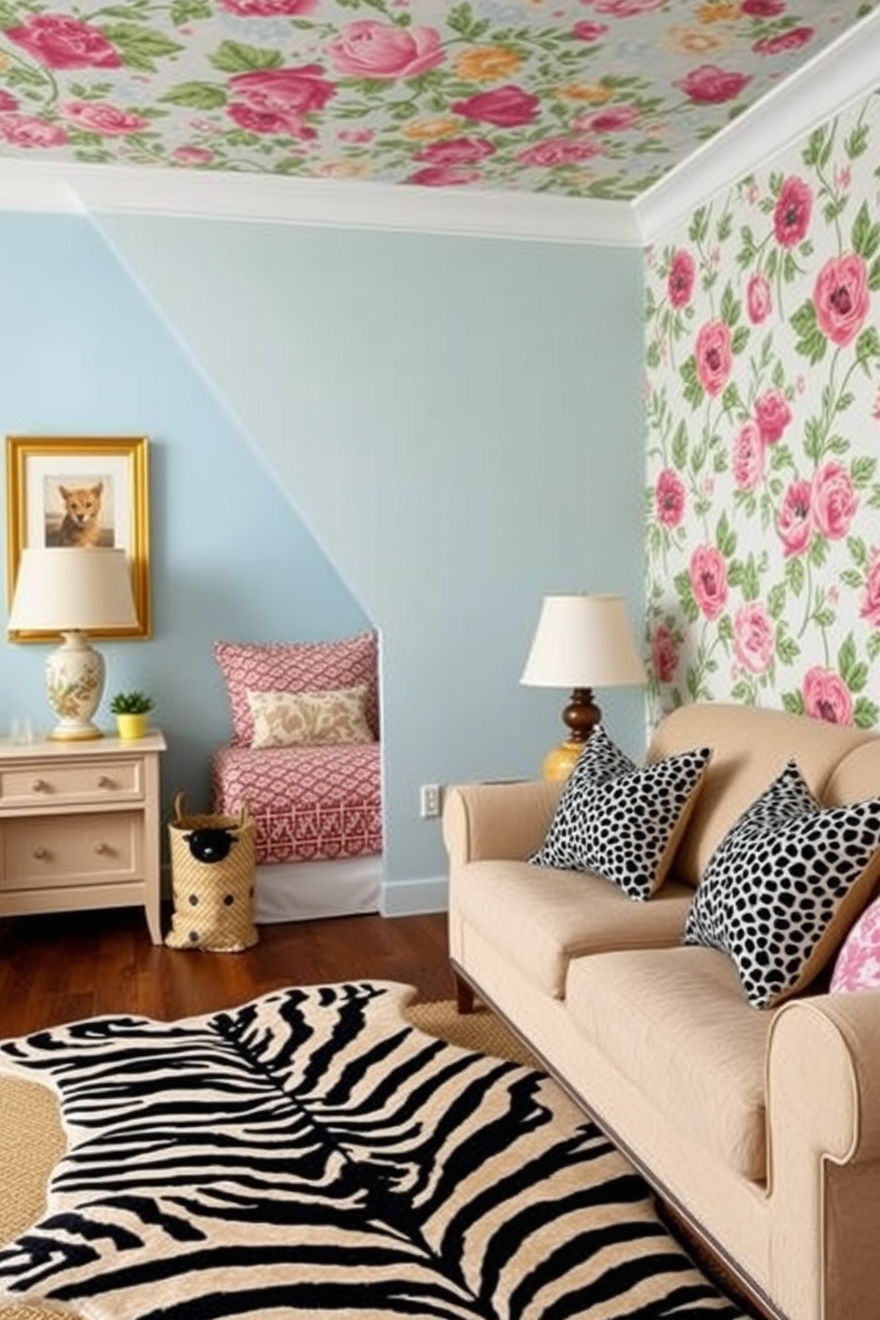 Whimsical Wallpaper Decorating Ideas 2