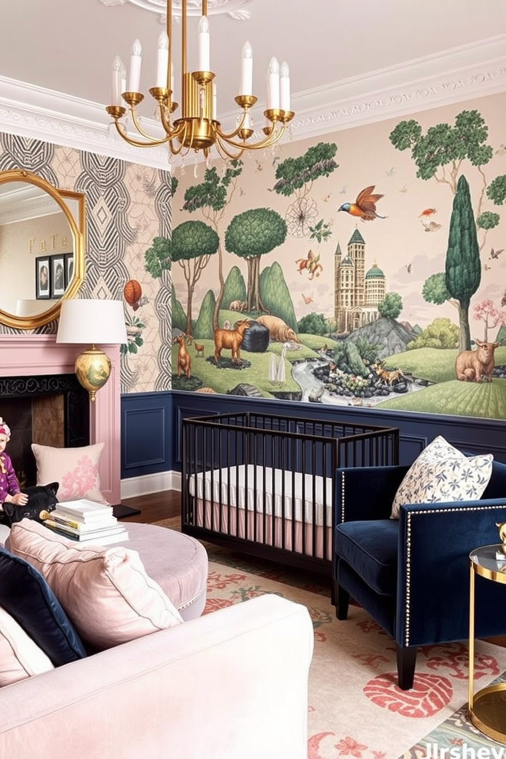 Whimsical Wallpaper Decorating Ideas 25