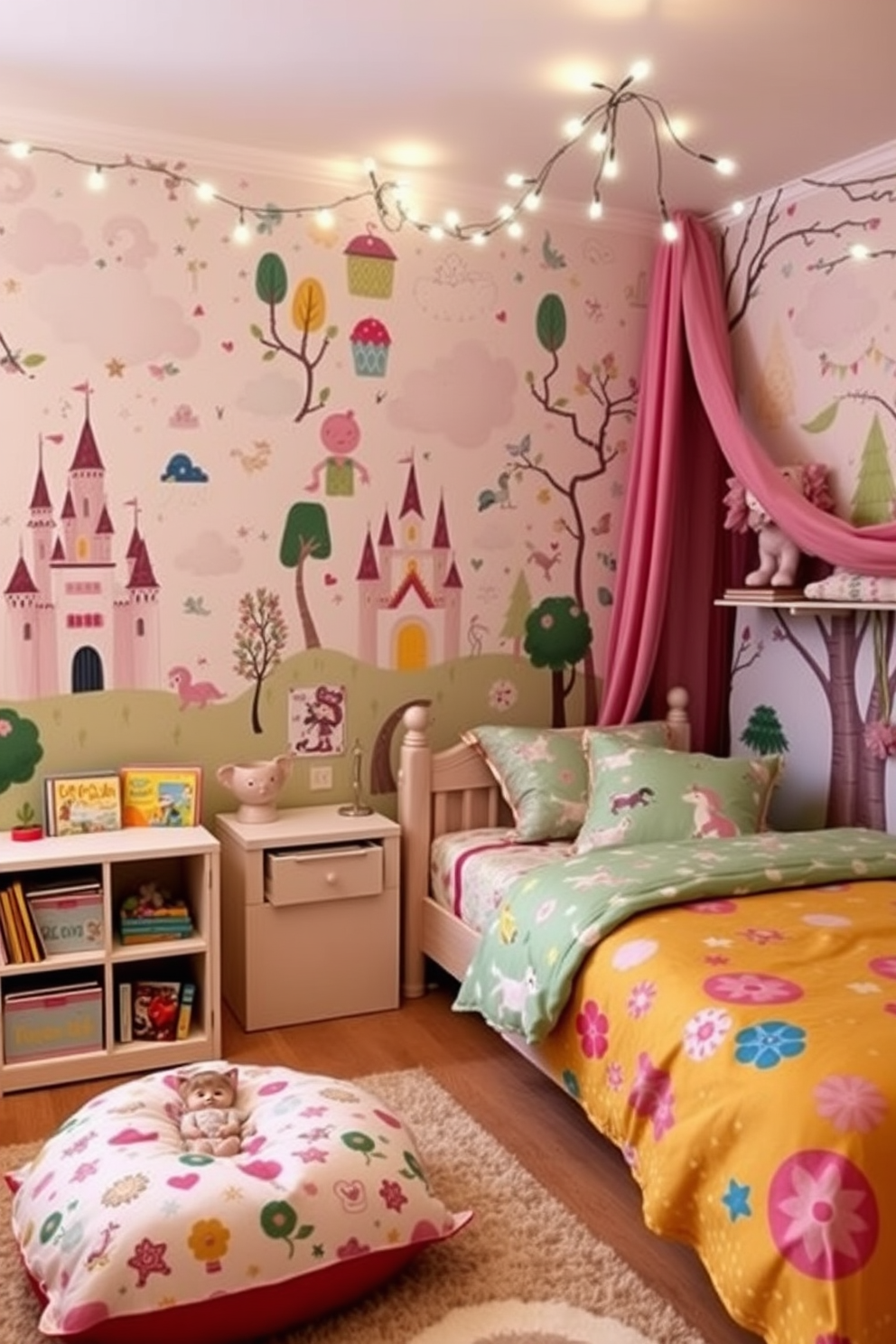 Whimsical Wallpaper Decorating Ideas 8