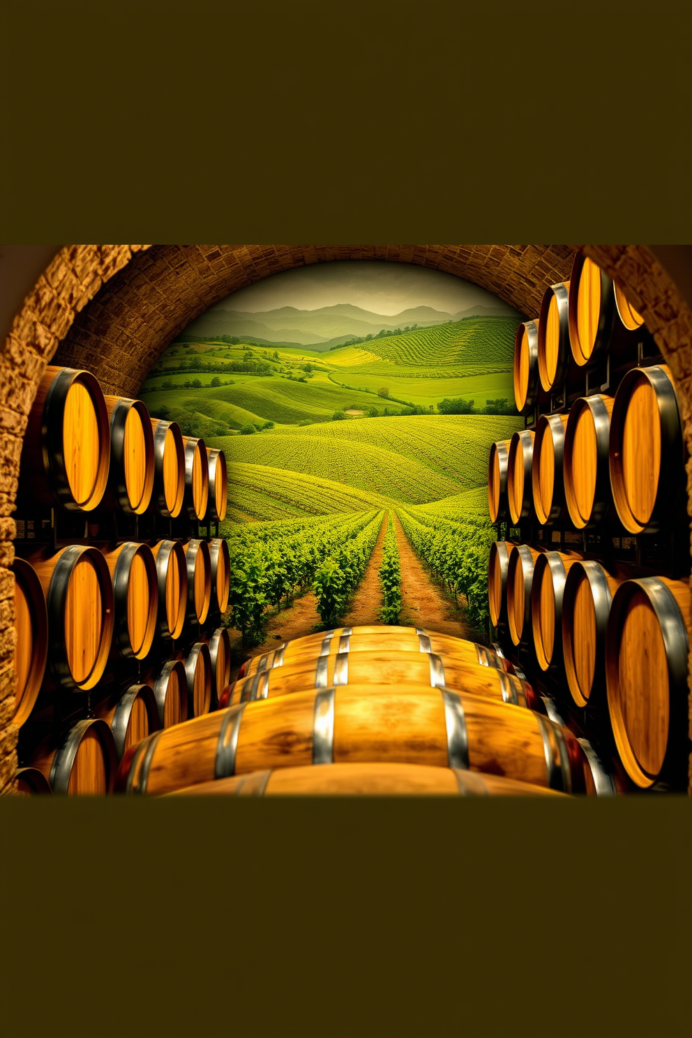 Wine Cellar Wall Painting Ideas 16