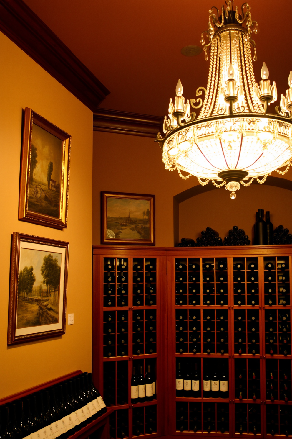 Wine Cellar Wall Painting Ideas 29