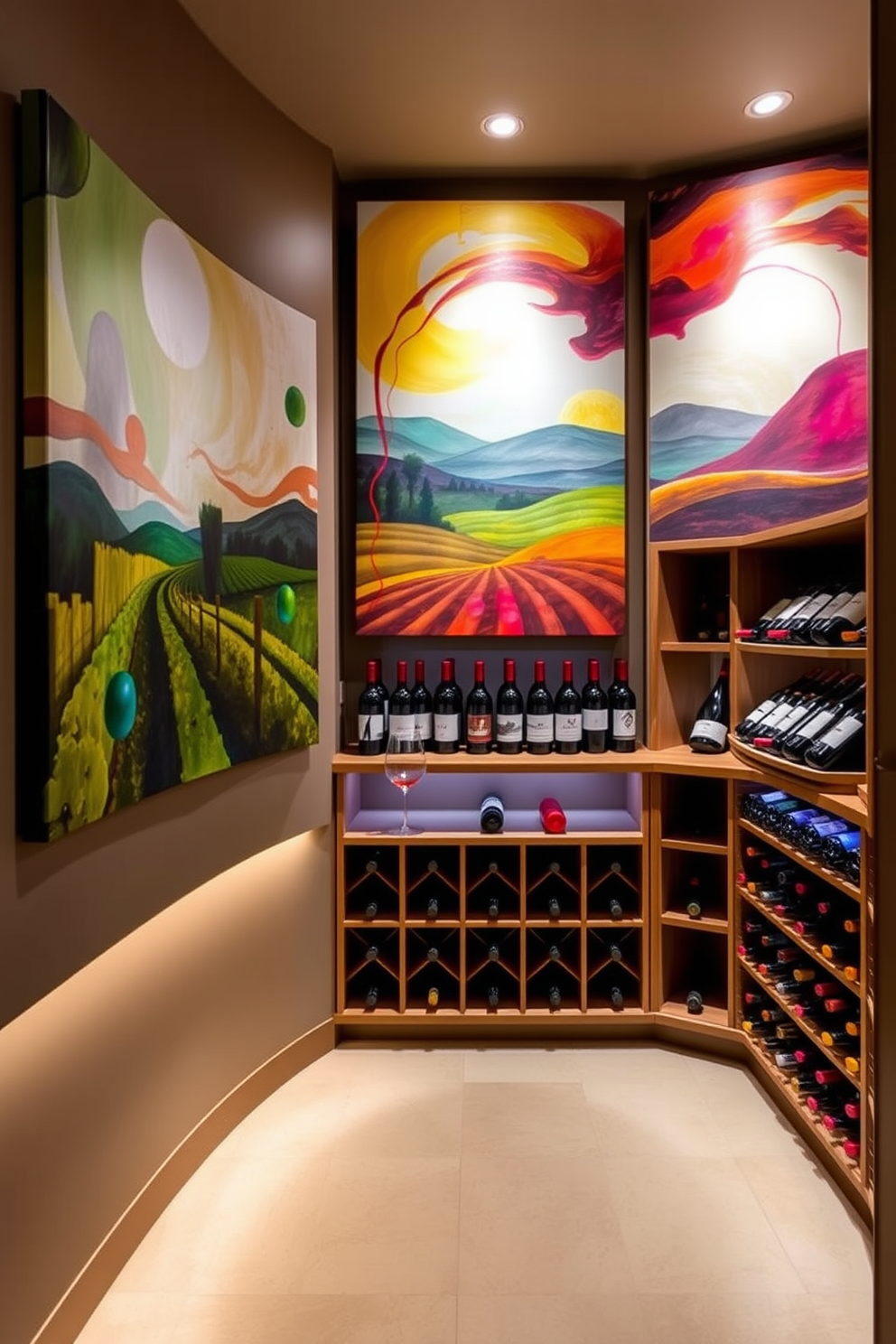 Wine Cellar Wall Painting Ideas 5