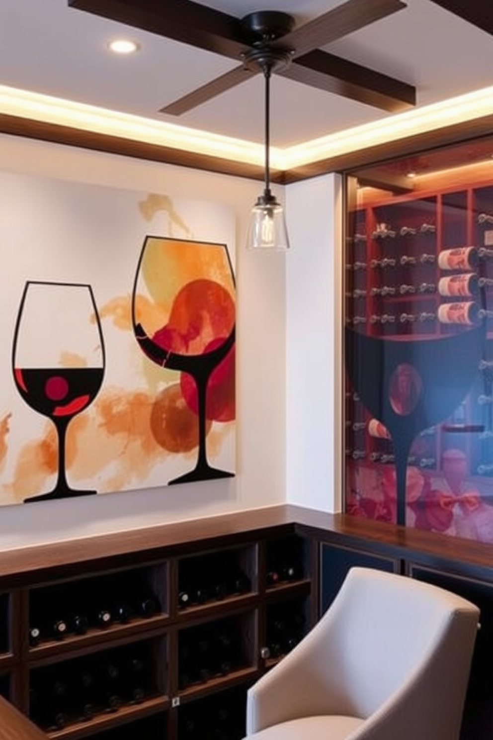 Wine Cellar Wall Painting Ideas 8