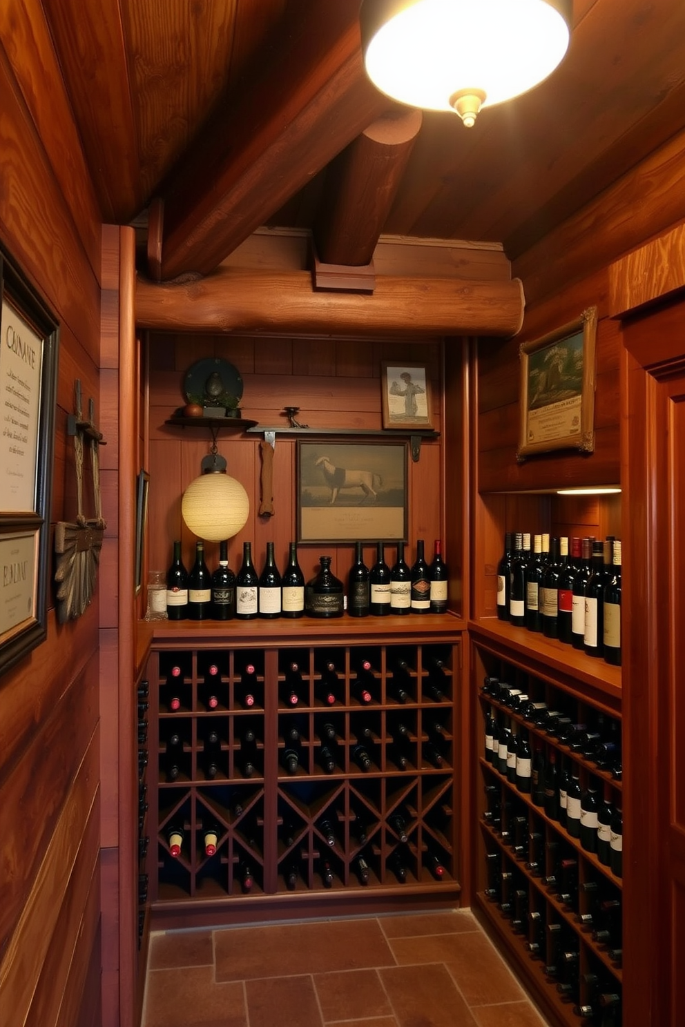 Wine Cellar Wallpaper Decorating Ideas 1