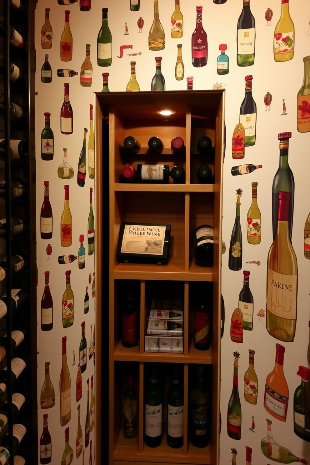 Wine Cellar Wallpaper Decorating Ideas 13