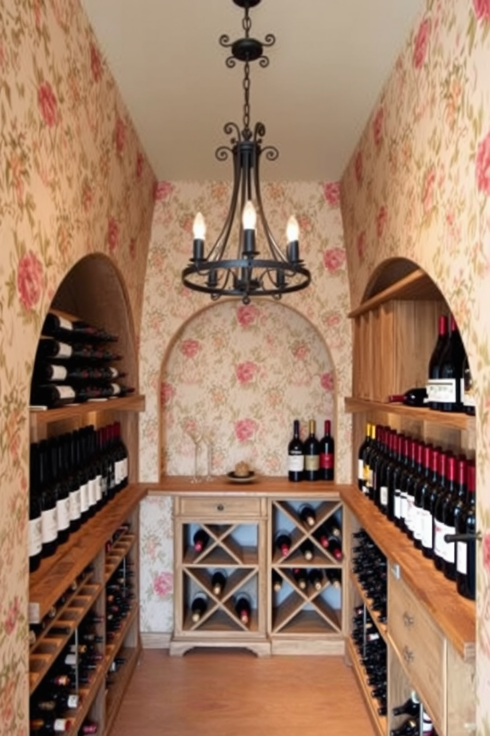 Wine Cellar Wallpaper Decorating Ideas 20