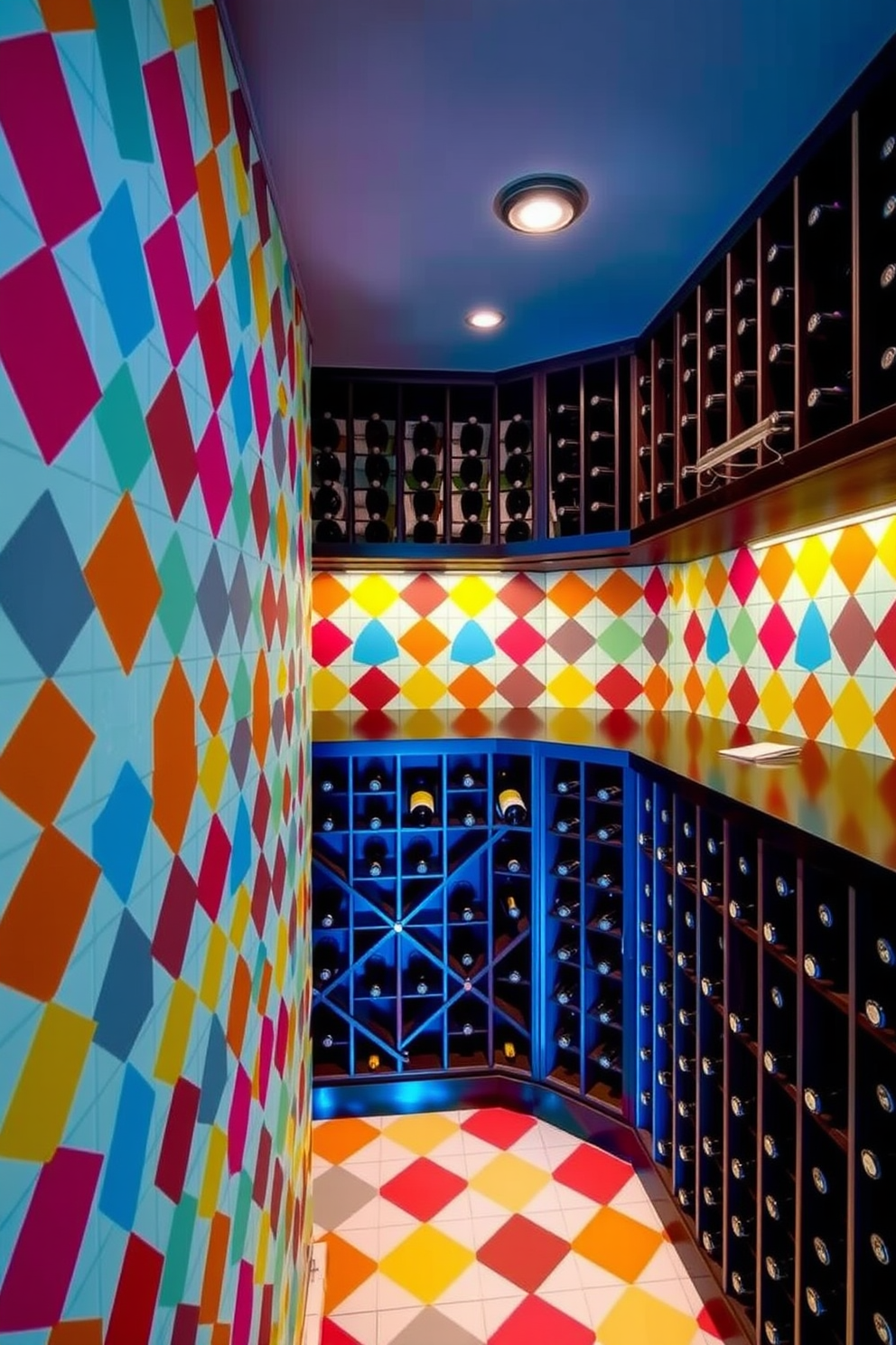 Wine Cellar Wallpaper Decorating Ideas 22