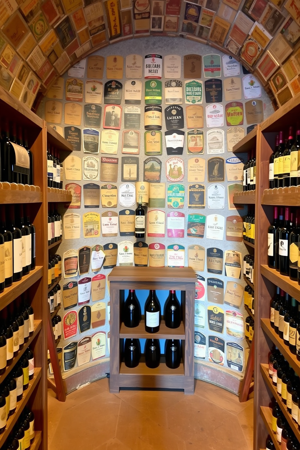 Wine Cellar Wallpaper Decorating Ideas 4