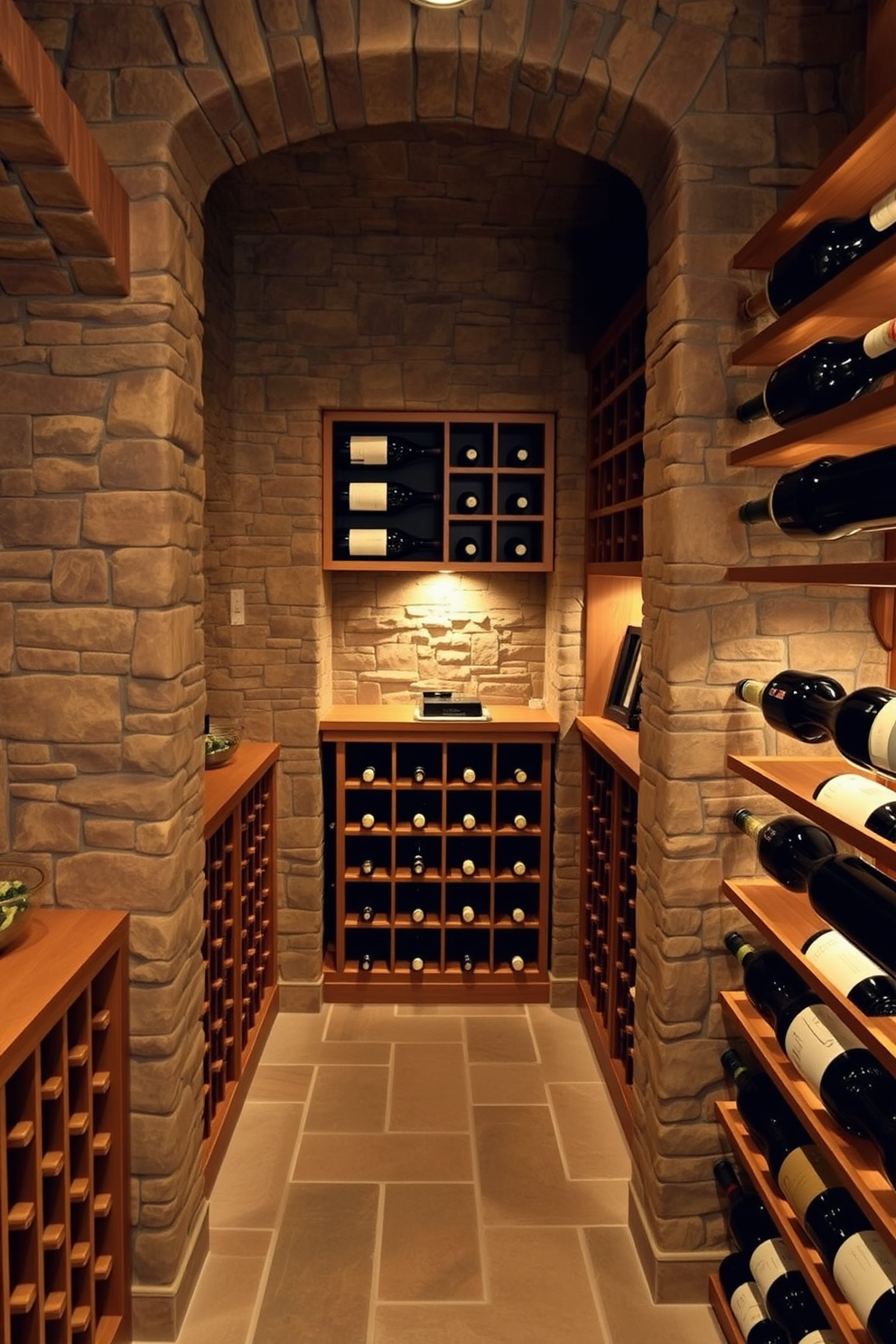 Wine Cellar Wallpaper Decorating Ideas 5