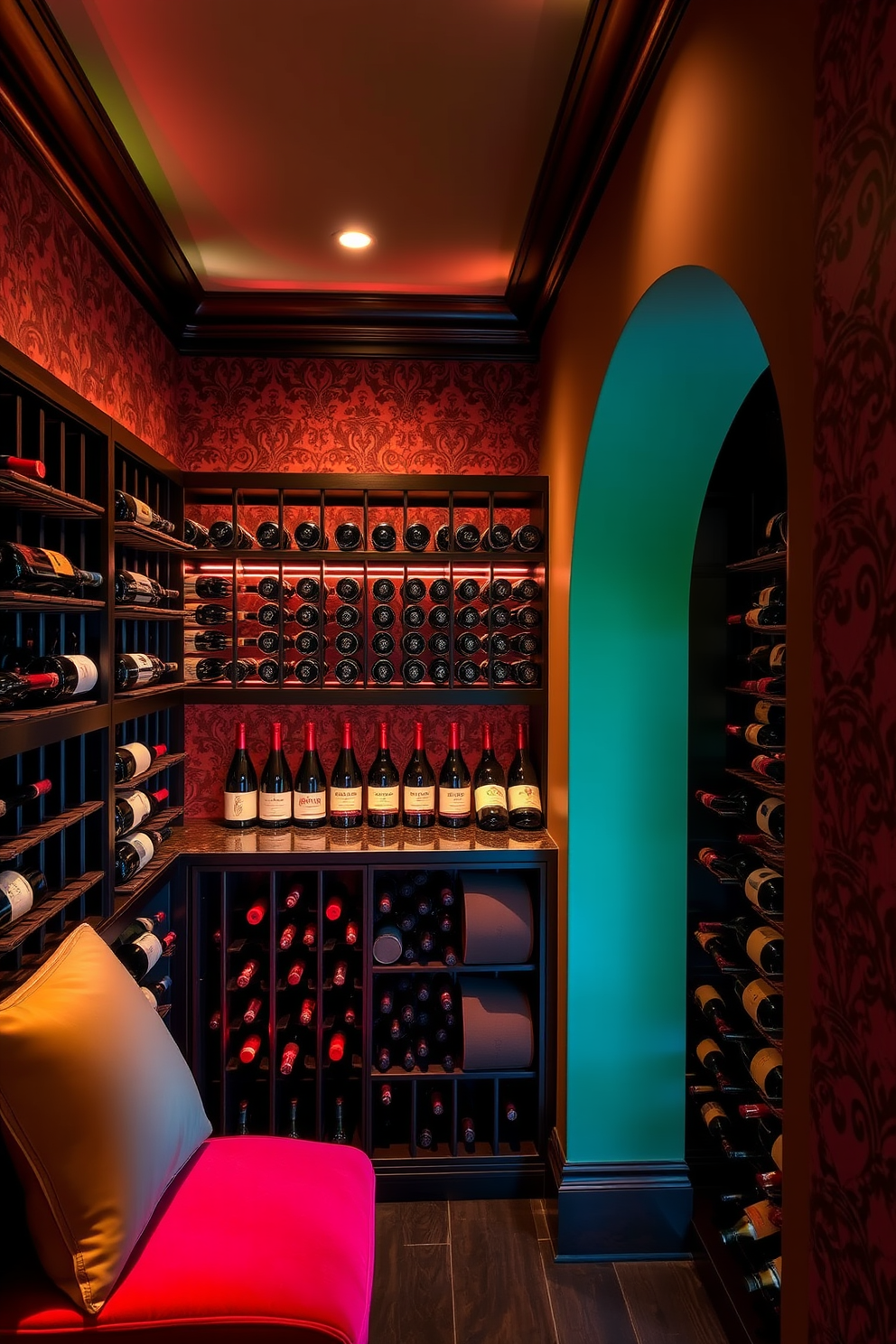 Wine Cellar Wallpaper Decorating Ideas 6